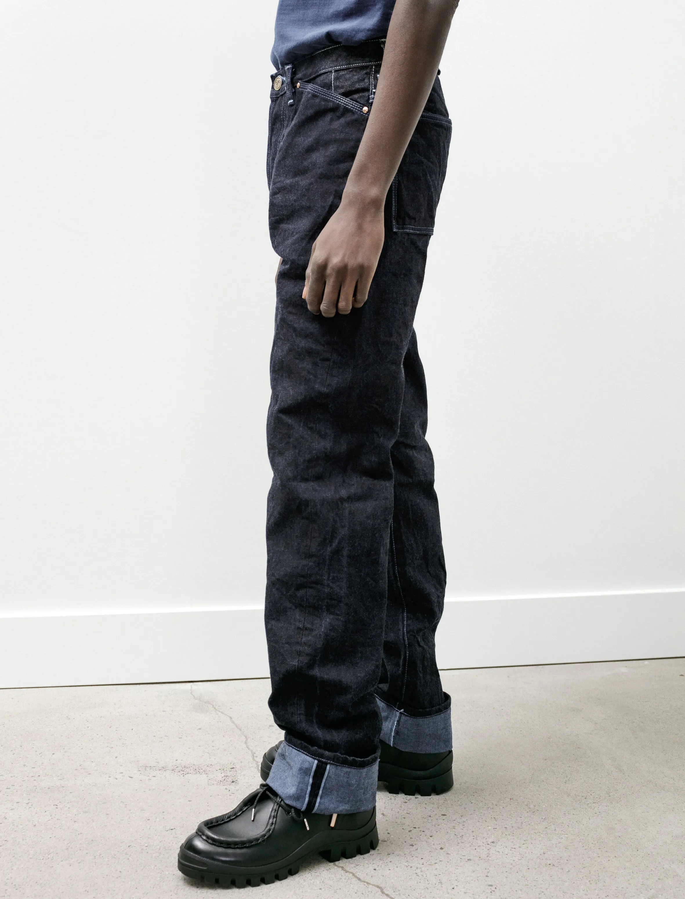 125 High Straight Jeans 16oz Selvage Denim x Achilles Heel