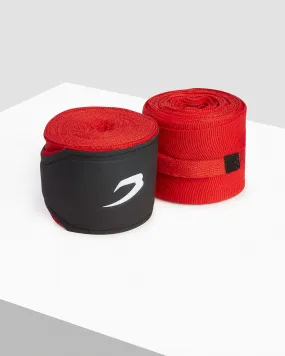 180" BOXRAW Hand Wraps - Red