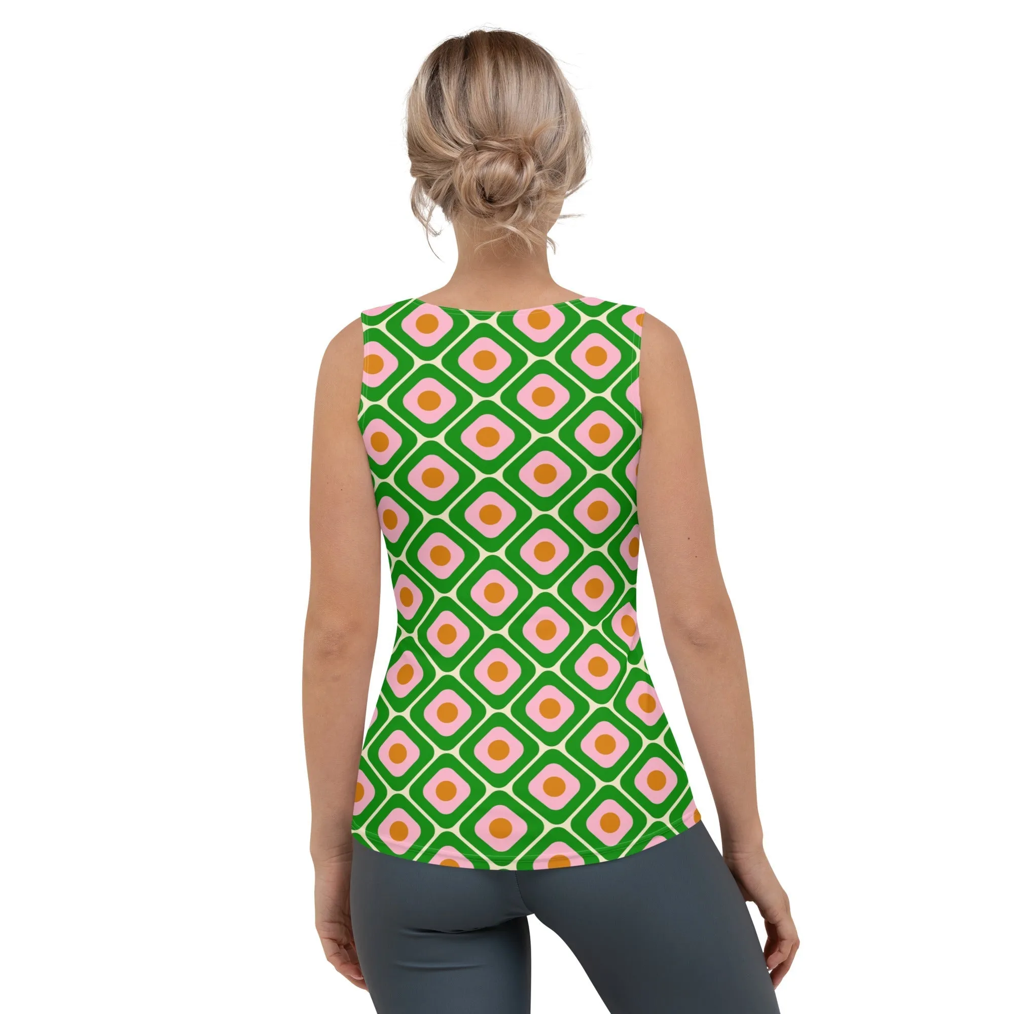 70s Retro Pattern Tank Top