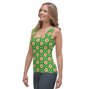 70s Retro Pattern Tank Top