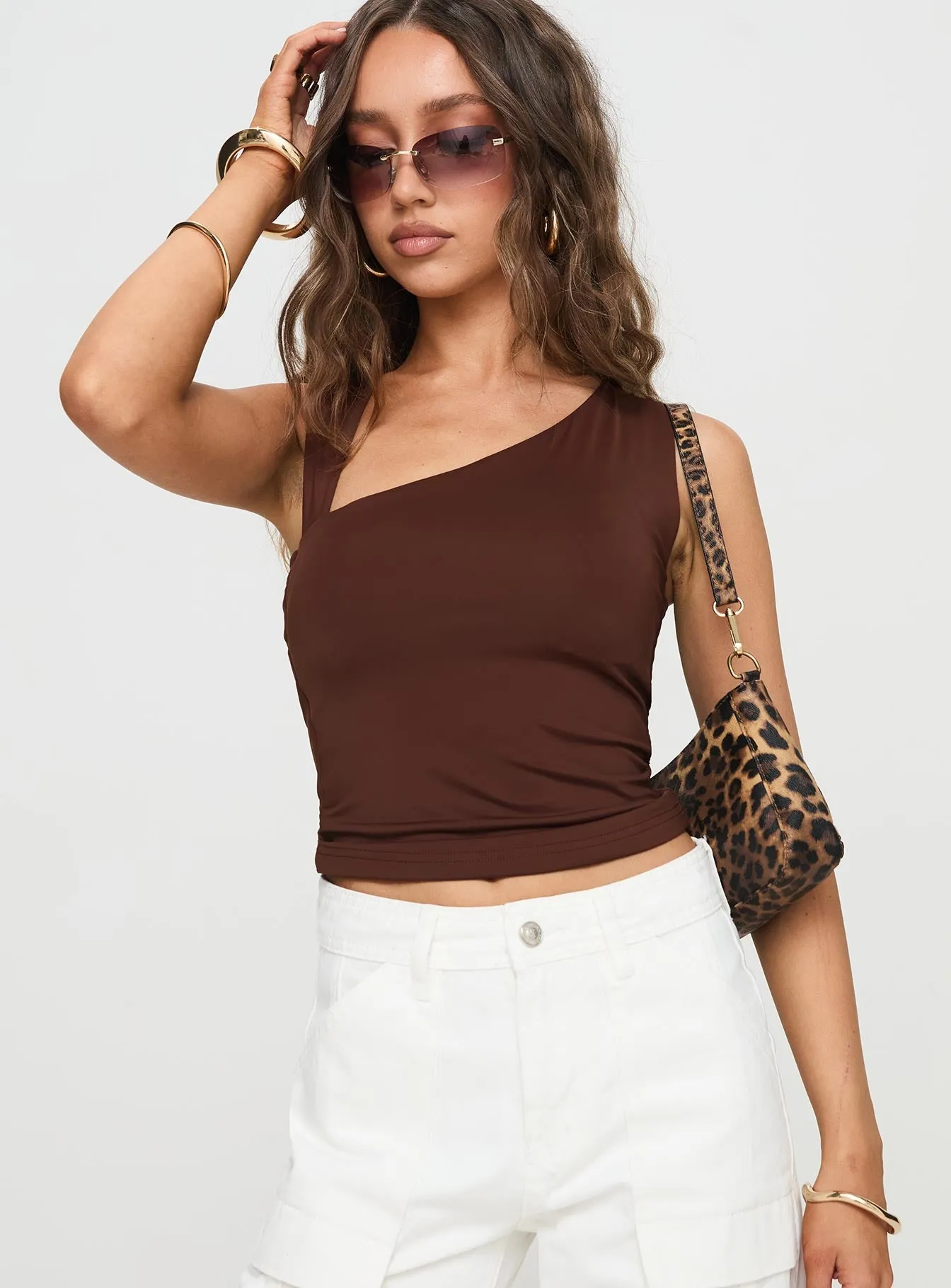 Adami Top Brown