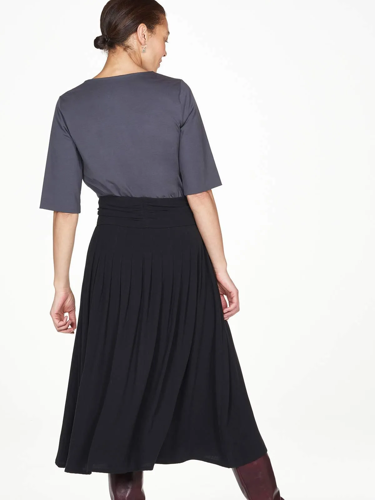 Alderose Organic Cotton & Tencel™  Midi Dress