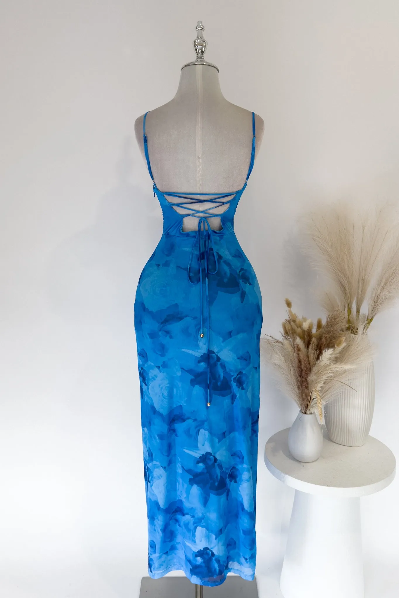 Alisha Maxi Dress - Blue