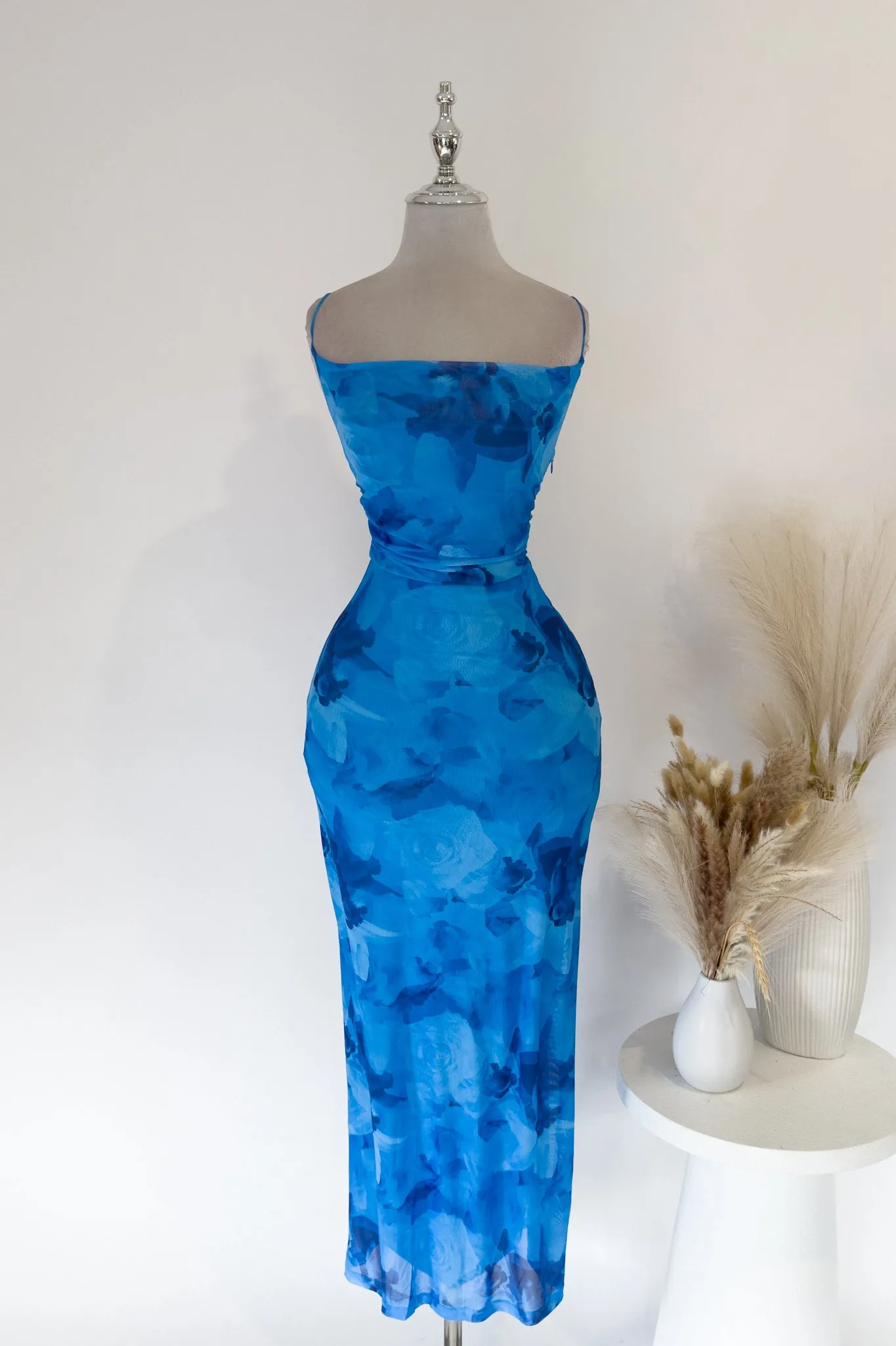 Alisha Maxi Dress - Blue