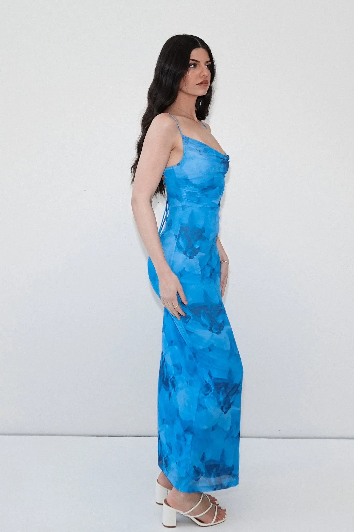 Alisha Maxi Dress - Blue