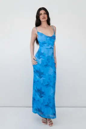 Alisha Maxi Dress - Blue