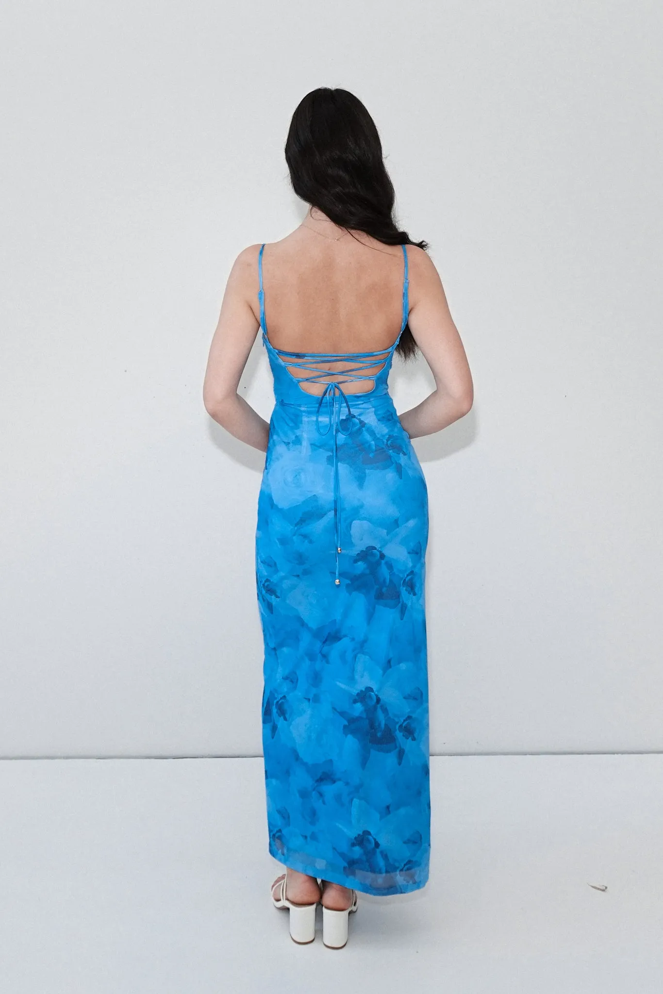 Alisha Maxi Dress - Blue