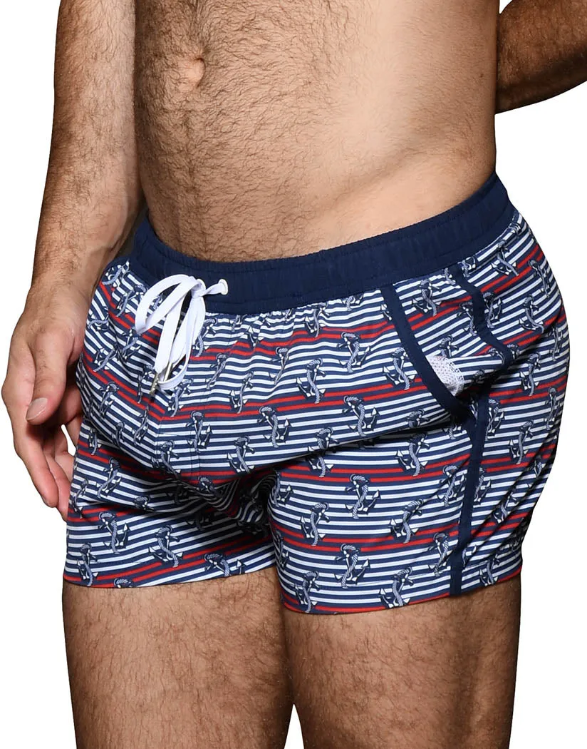 Andrew Christian Anchor Swim Shorts 7952