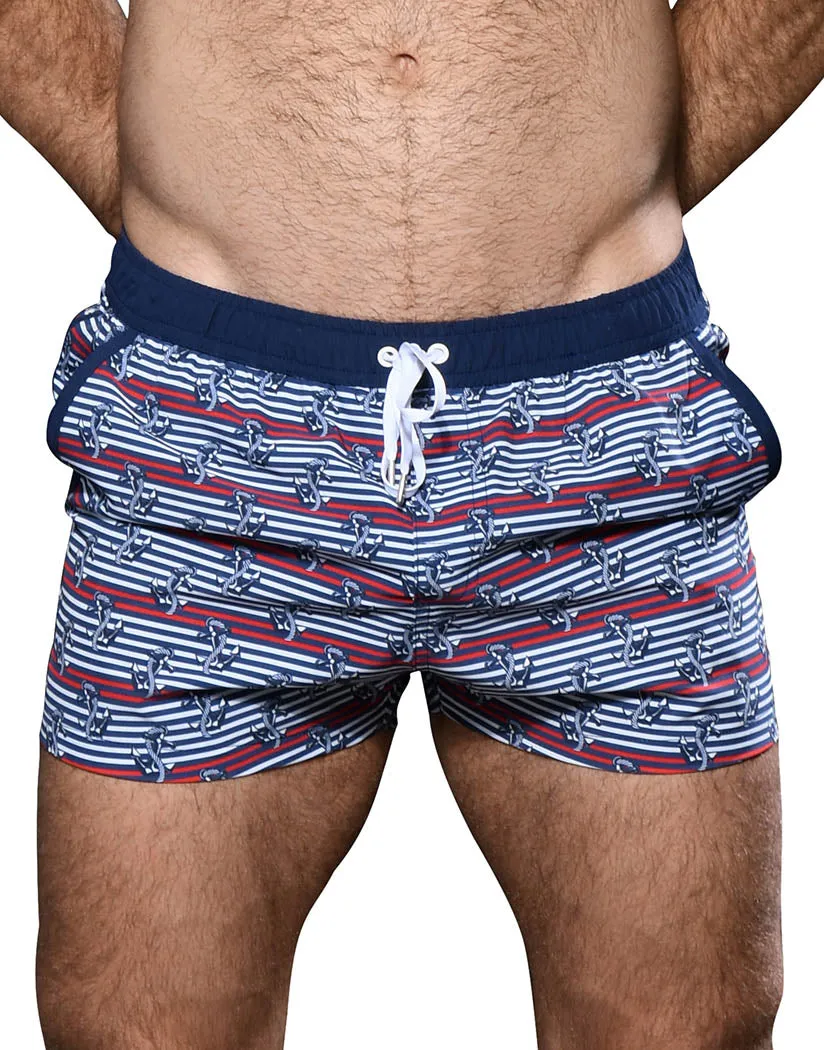 Andrew Christian Anchor Swim Shorts 7952