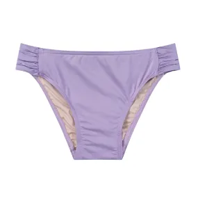 Aqua Blu Pre-Teens Gathered Side Pant AG24085SS - Stepping Stones Purple