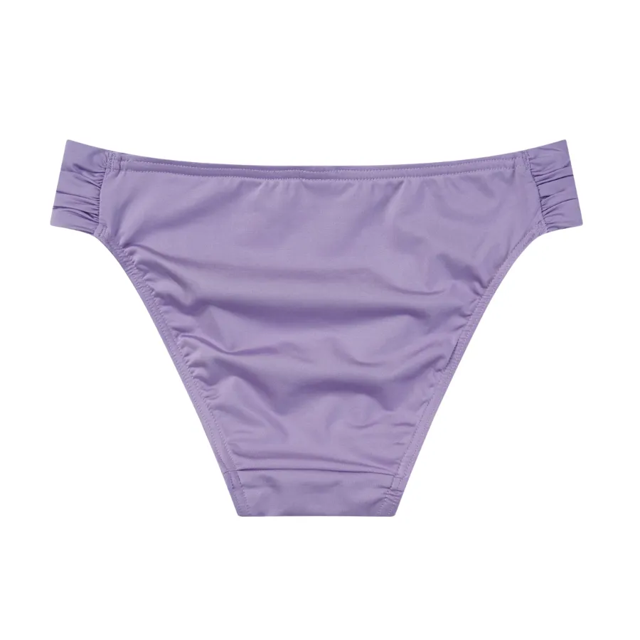 Aqua Blu Pre-Teens Gathered Side Pant AG24085SS - Stepping Stones Purple