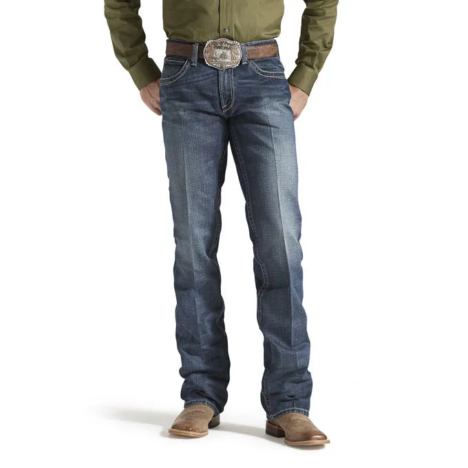 Ariat Men's Slim Boundary Stackable Straight Leg Jean