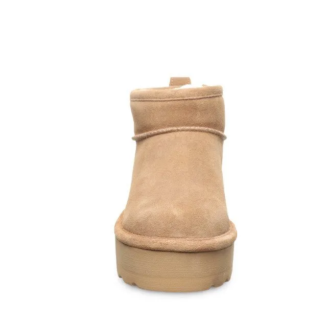 Bearpaw Women's Retro Shorty - Iced Coffee Solid