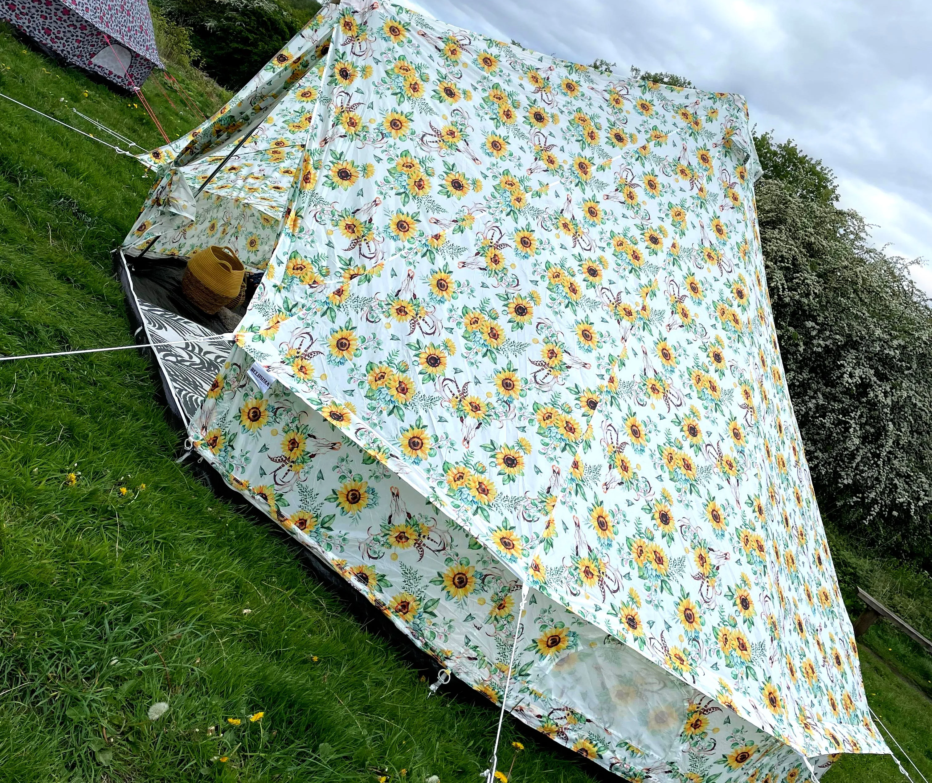 Bellisima Camping 5m Bell Tent – Spirit Sunflower Tent