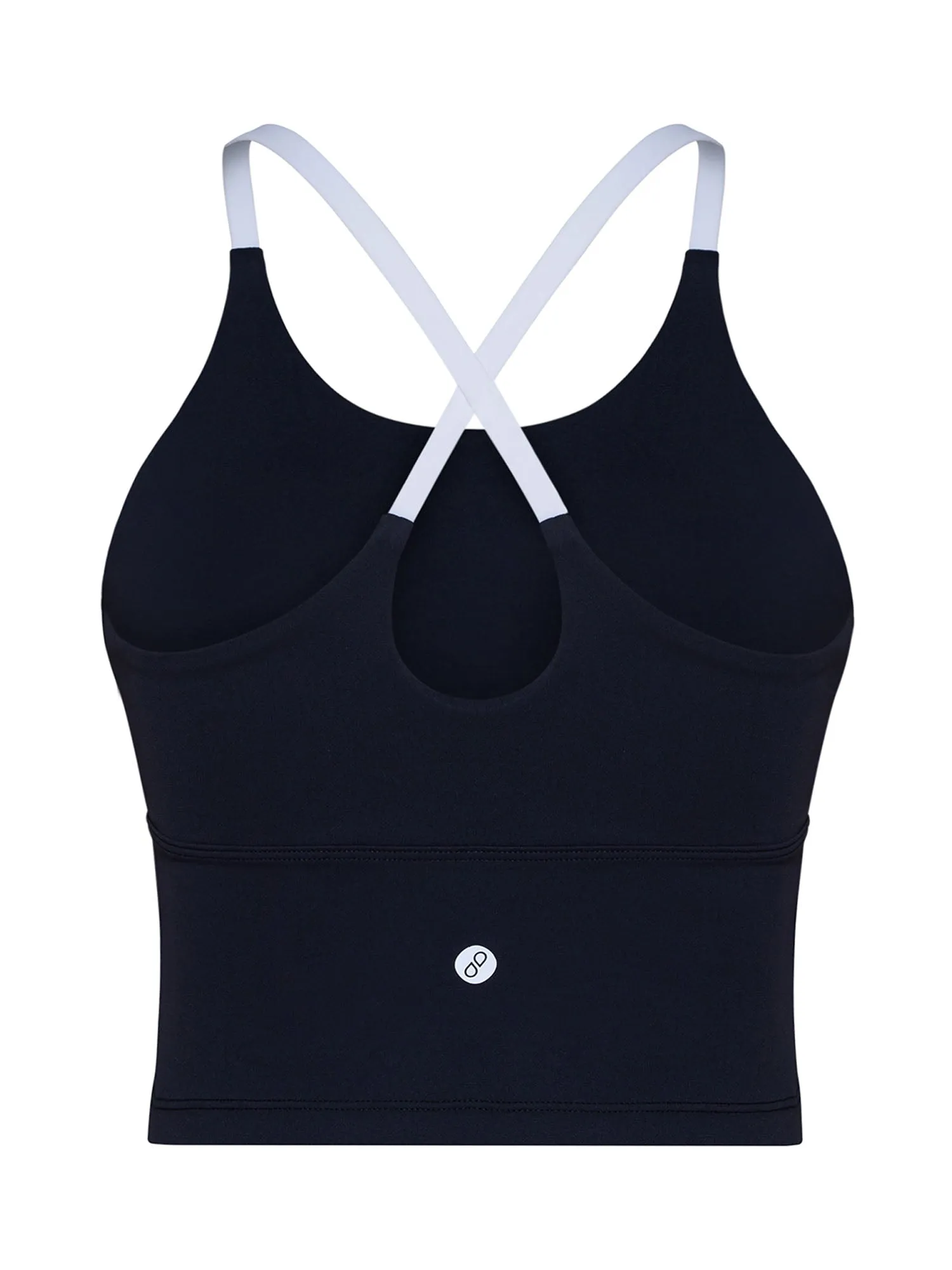 Black Cross Back Sports Bra