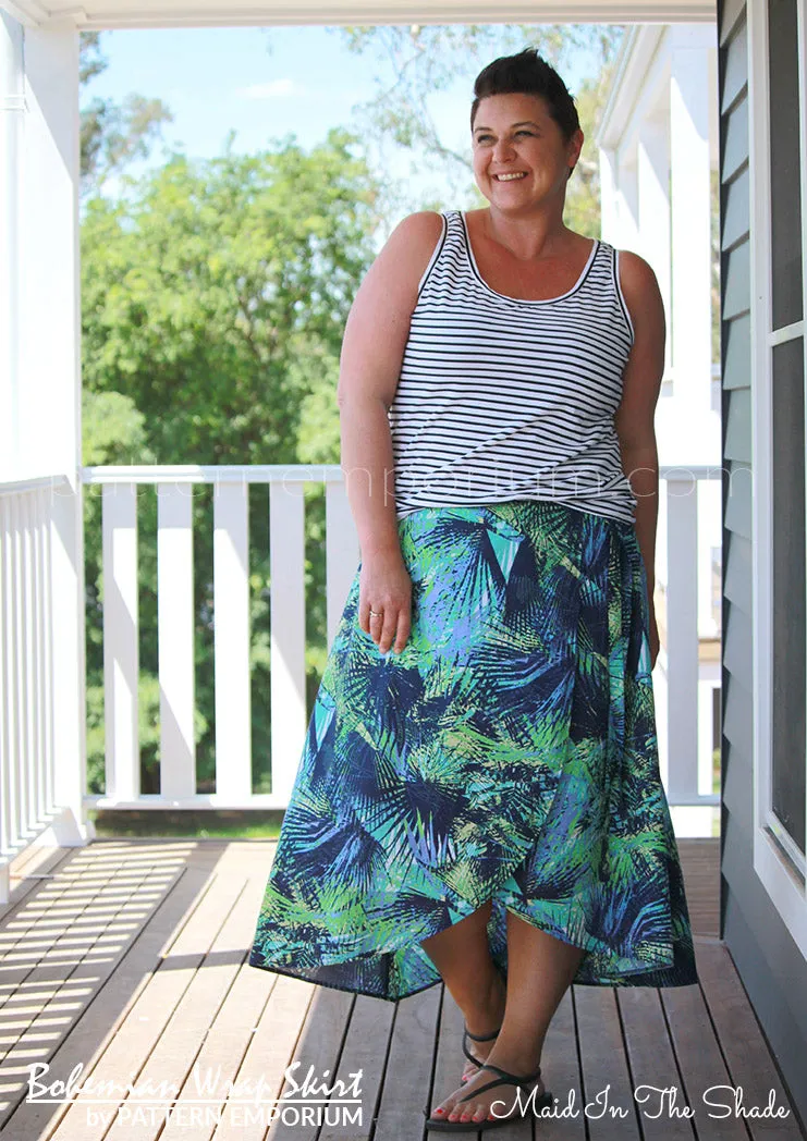 Bohemian Wrap | Skirt Sewing Pattern