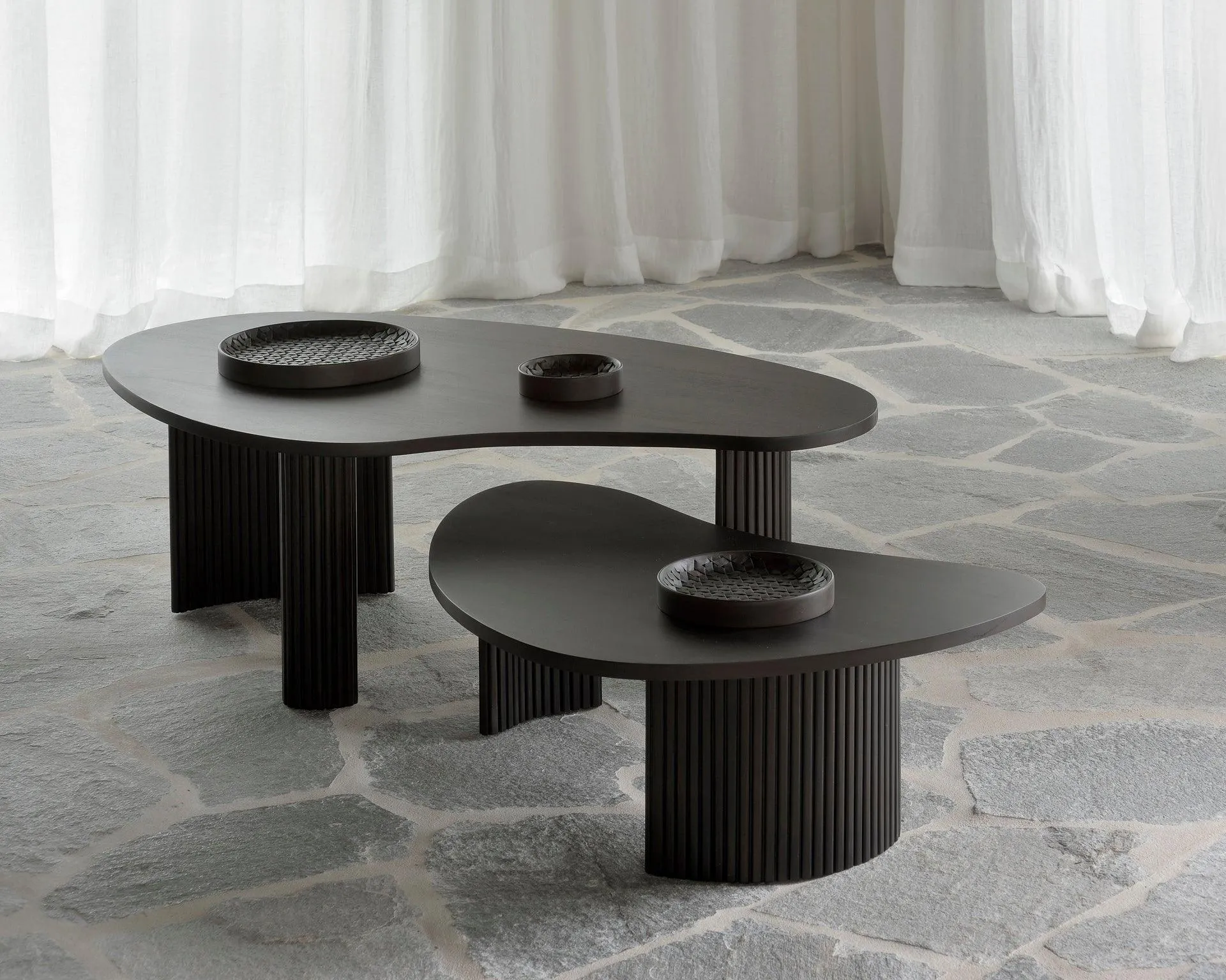 Boomerang Coffee Table Set