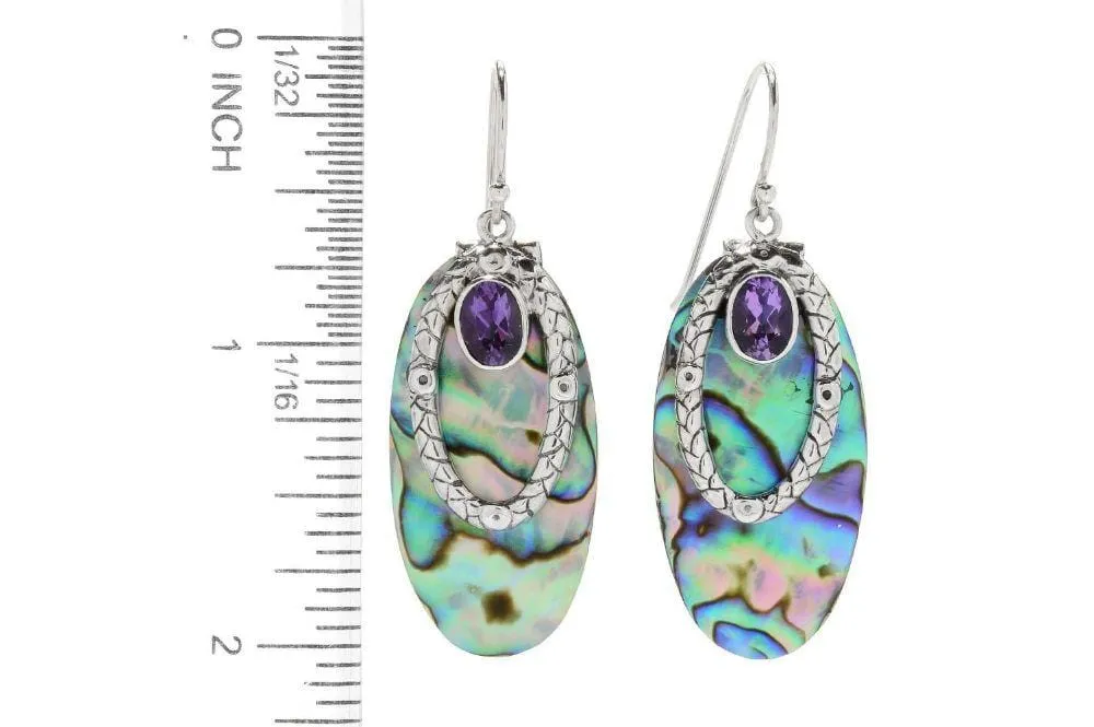 Bora Bora Earrings- Paua