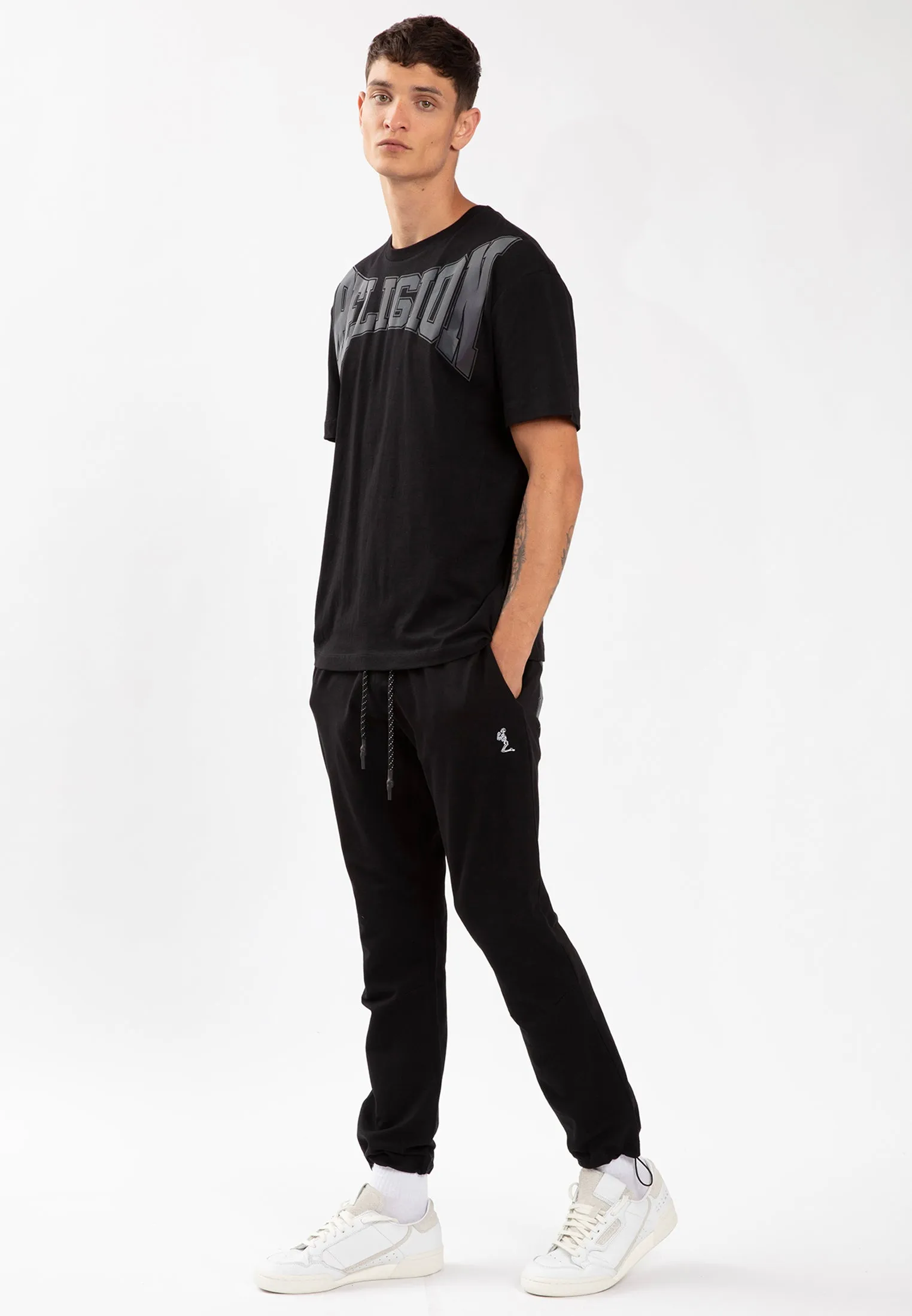 BRAND PANTS JET BLACK