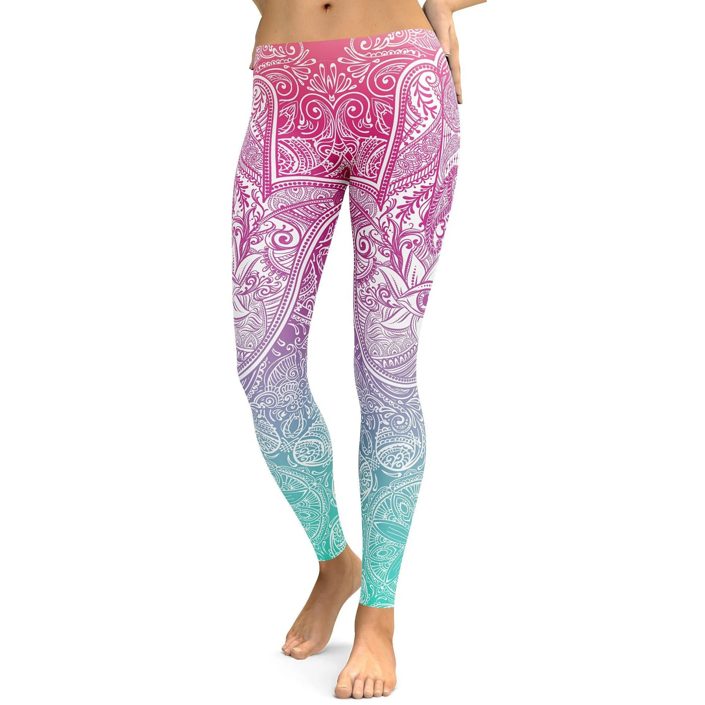 Bright Hamsa Leggings