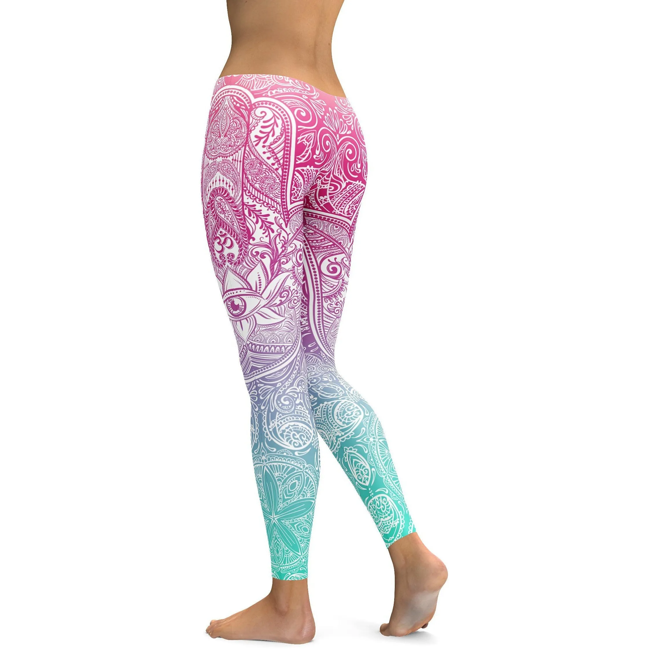 Bright Hamsa Leggings