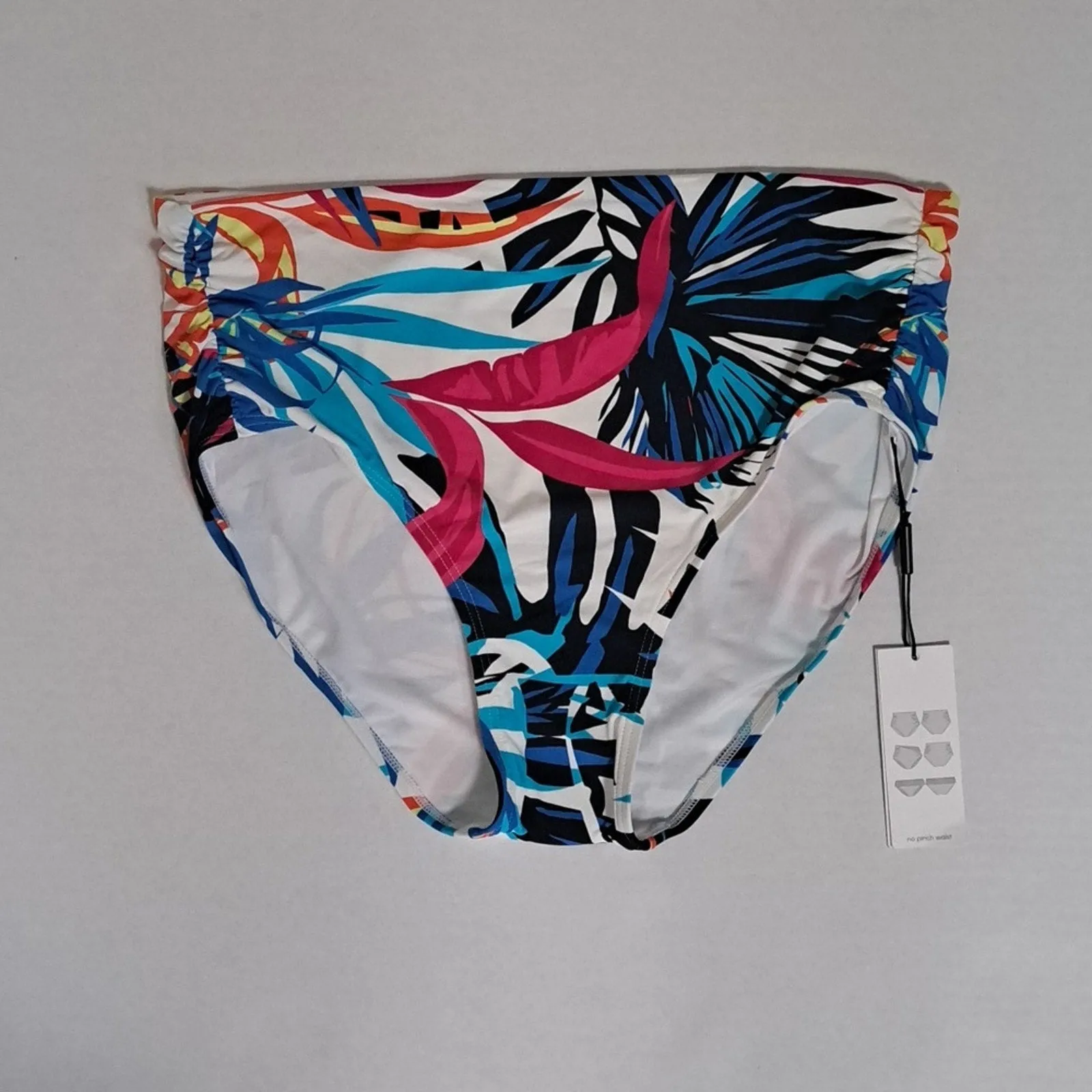 Calvin Klein Lapis Multi Tropical Rainforest Bikini Swim Bottom