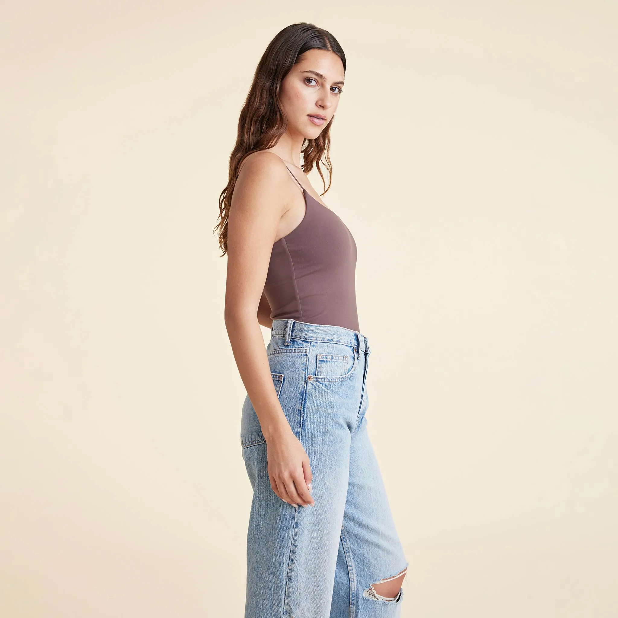 Cami Bodysuit | Coffee