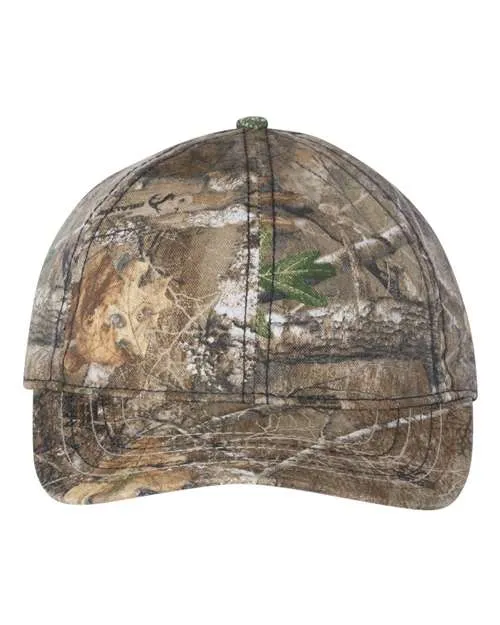 Camo Cap with American Flag Undervisor