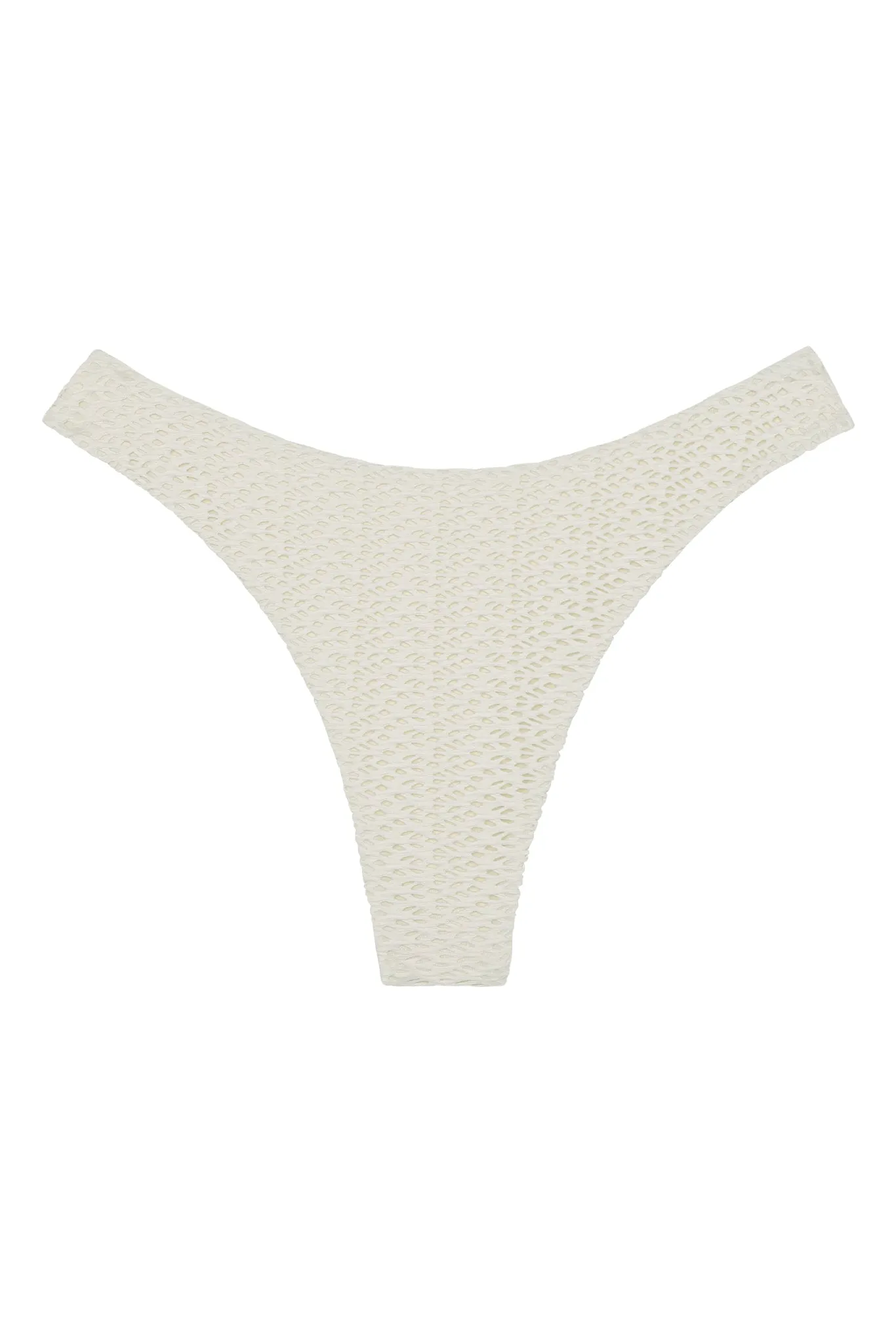 Capri Thong - Ivory Crochet