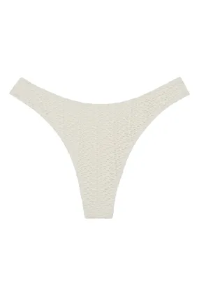 Capri Thong - Ivory Crochet