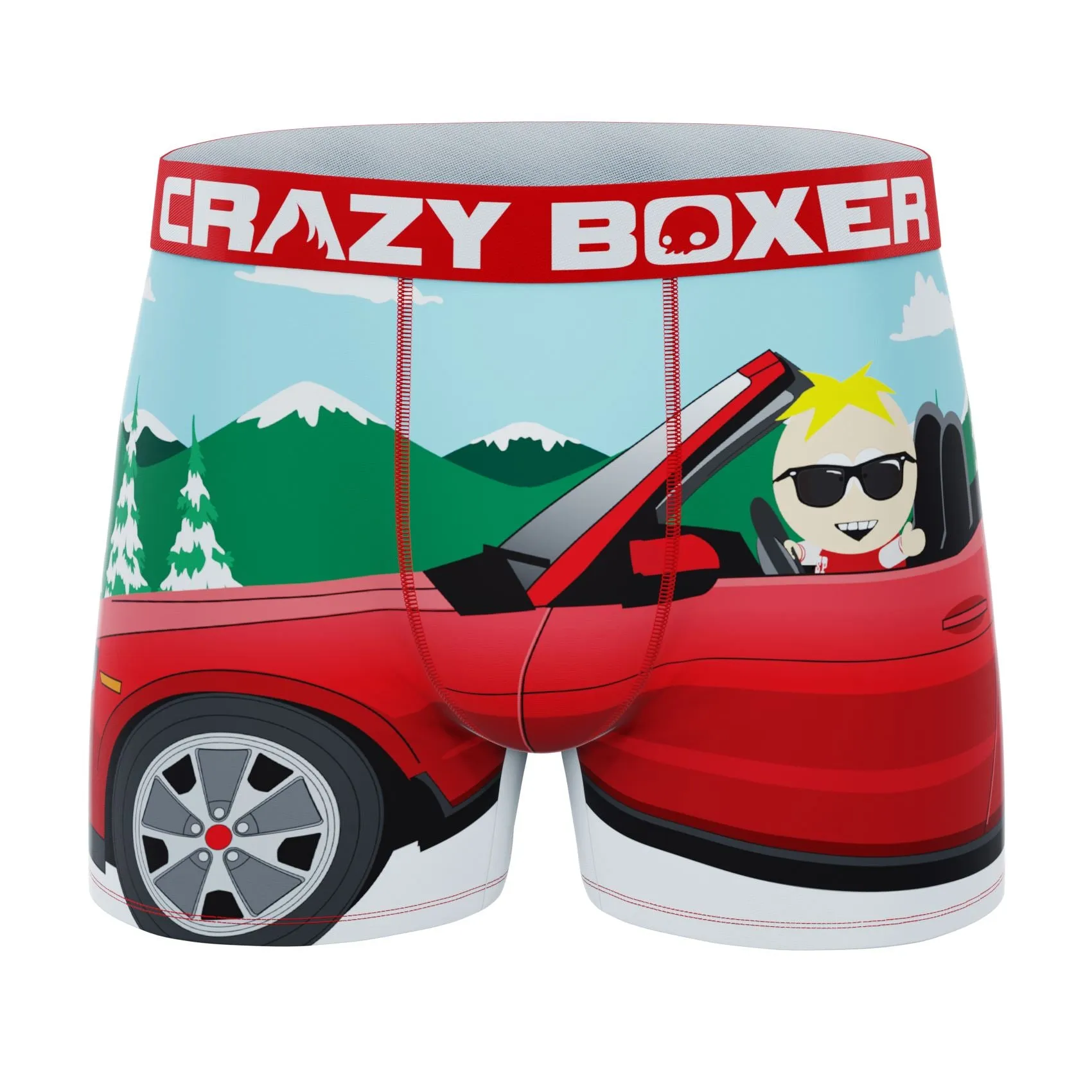 CRAZYBOXER South Park Butter   Cartman Men's Boxer Briefs (2 pack)