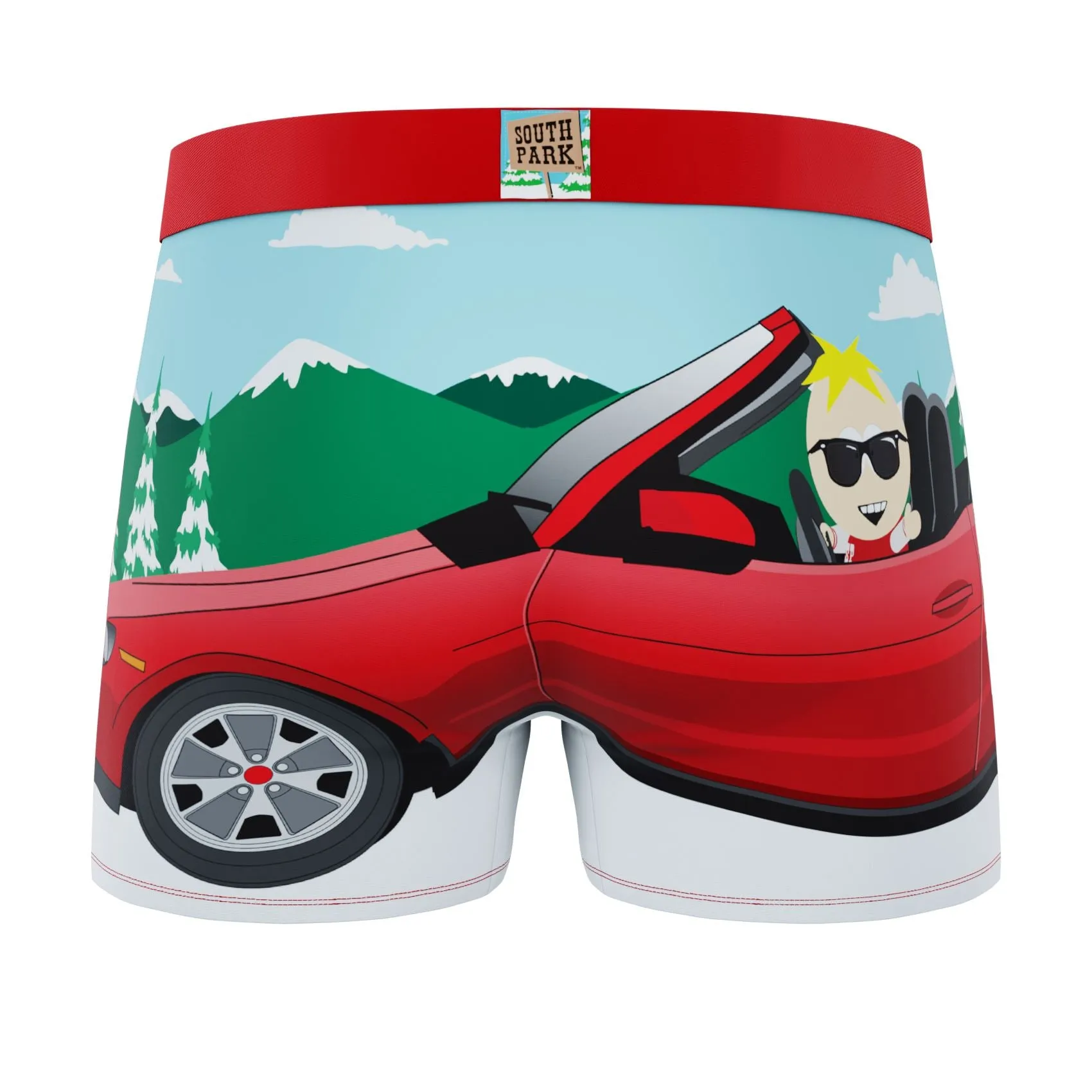 CRAZYBOXER South Park Butter   Cartman Men's Boxer Briefs (2 pack)