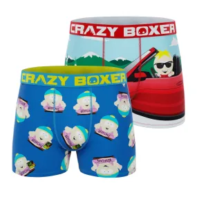 CRAZYBOXER South Park Butter   Cartman Men's Boxer Briefs (2 pack)