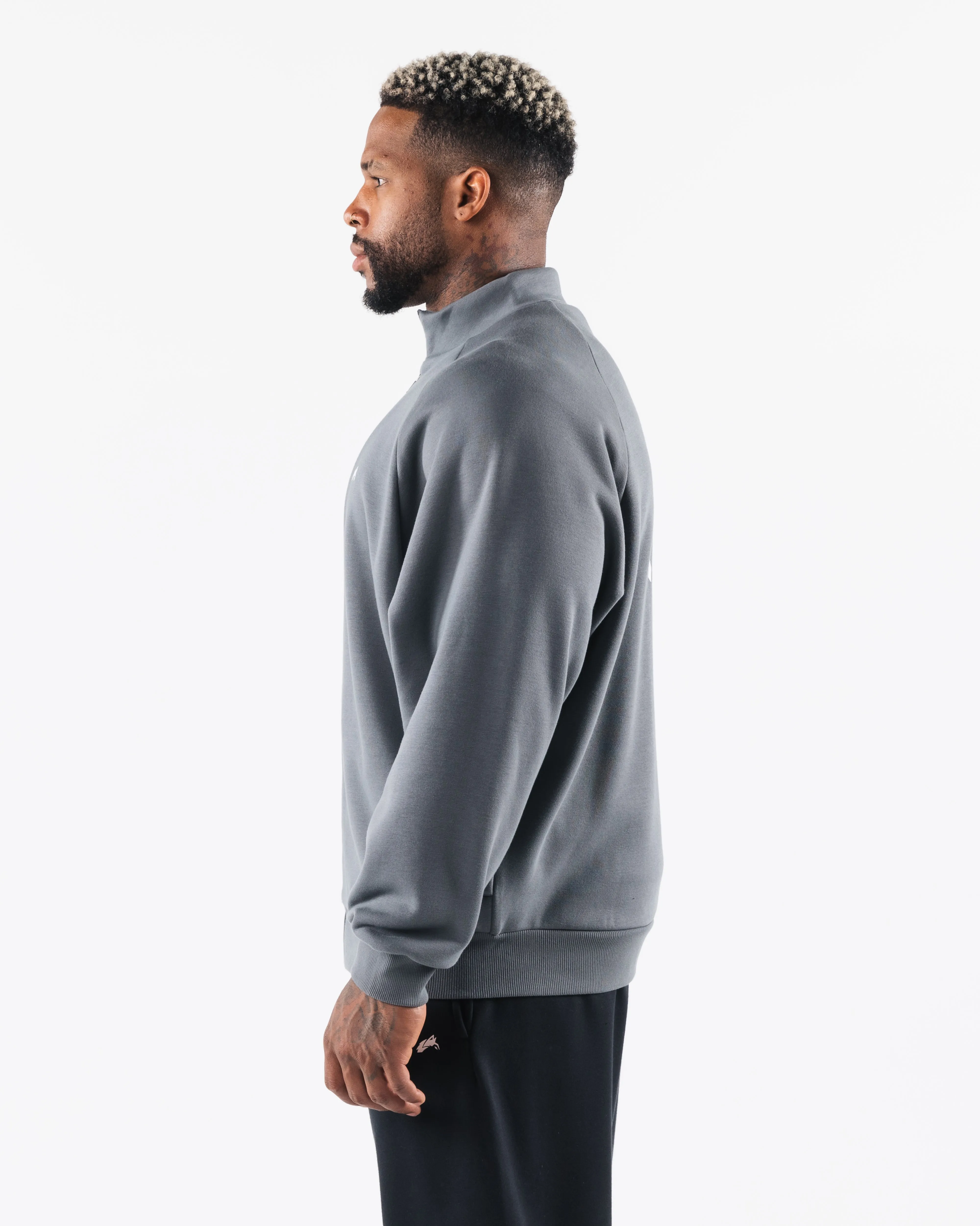 Crest Zip Up - Ash