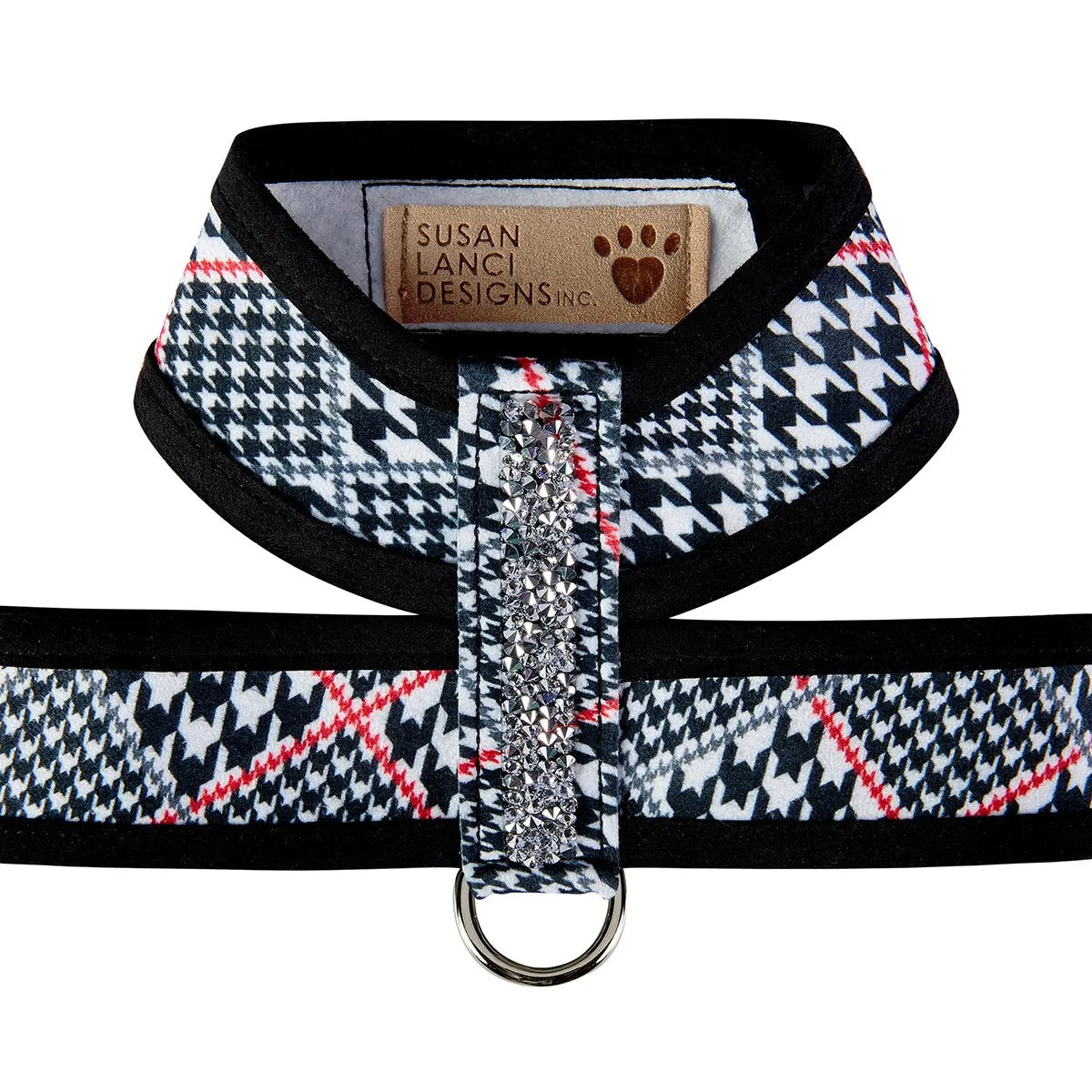 Crystal Rocks Tinkie Harness with Black Trim