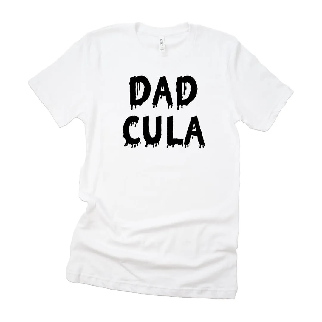 Dadcula Graphic Tee | White