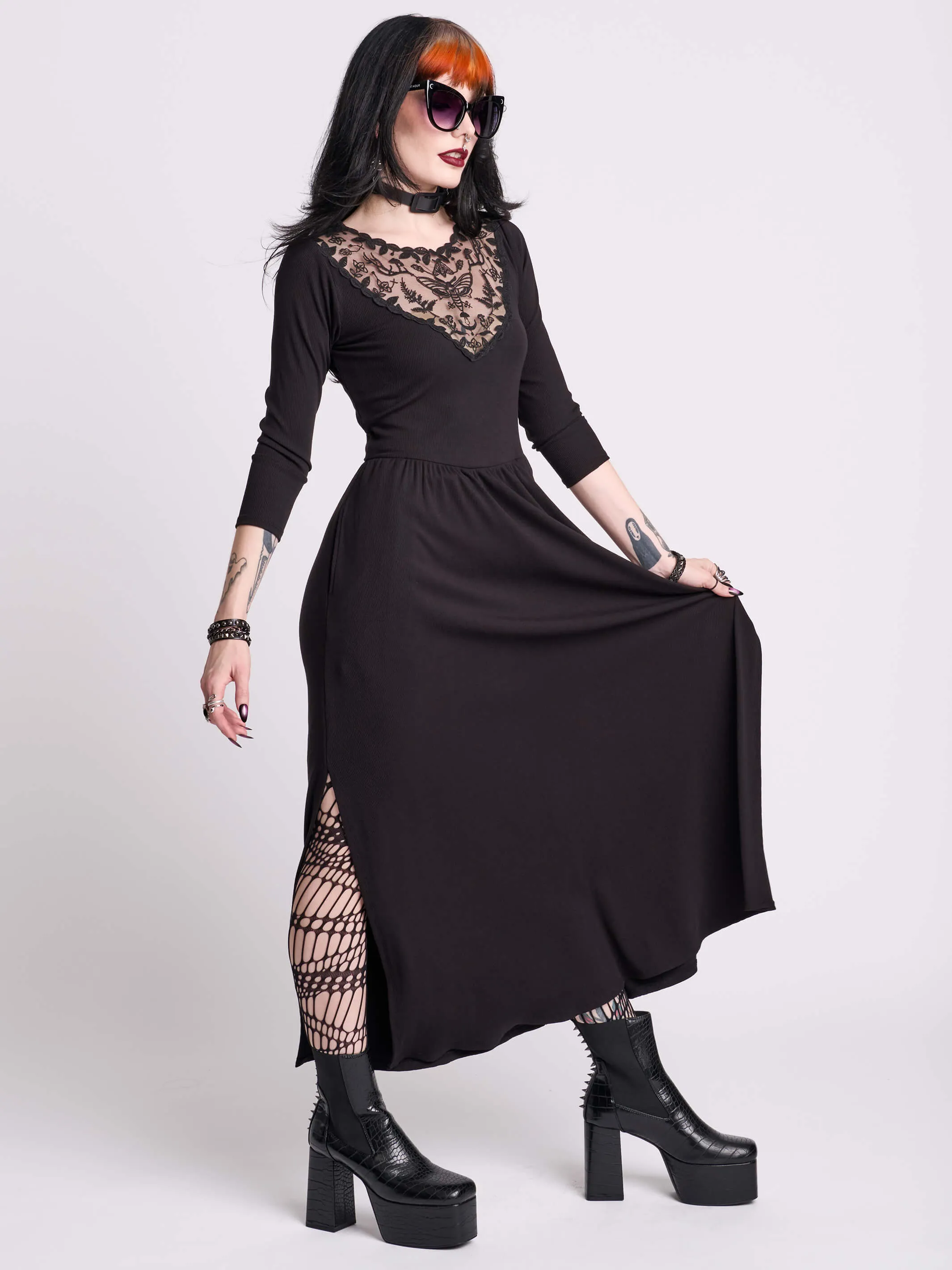 Dark Delights Maxi Dress