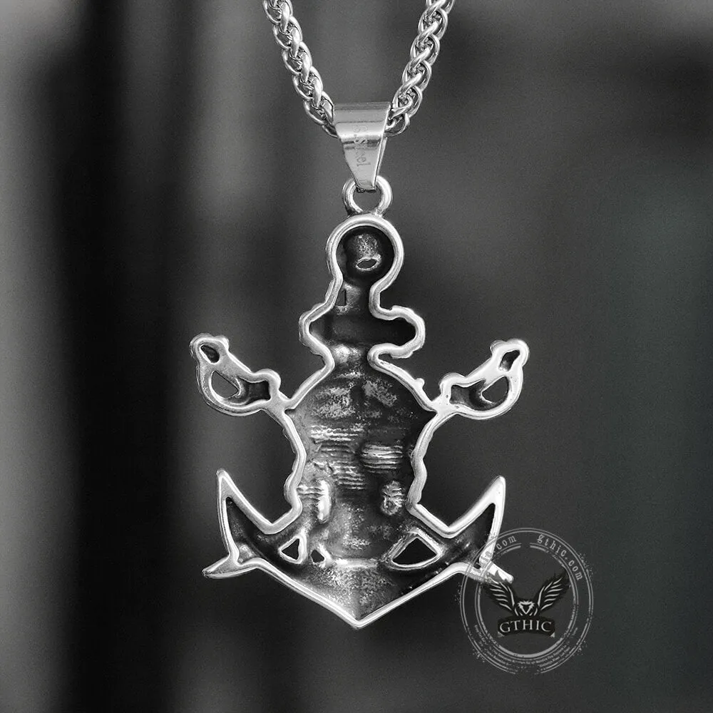 Death Pirate Stainless Steel Pendant