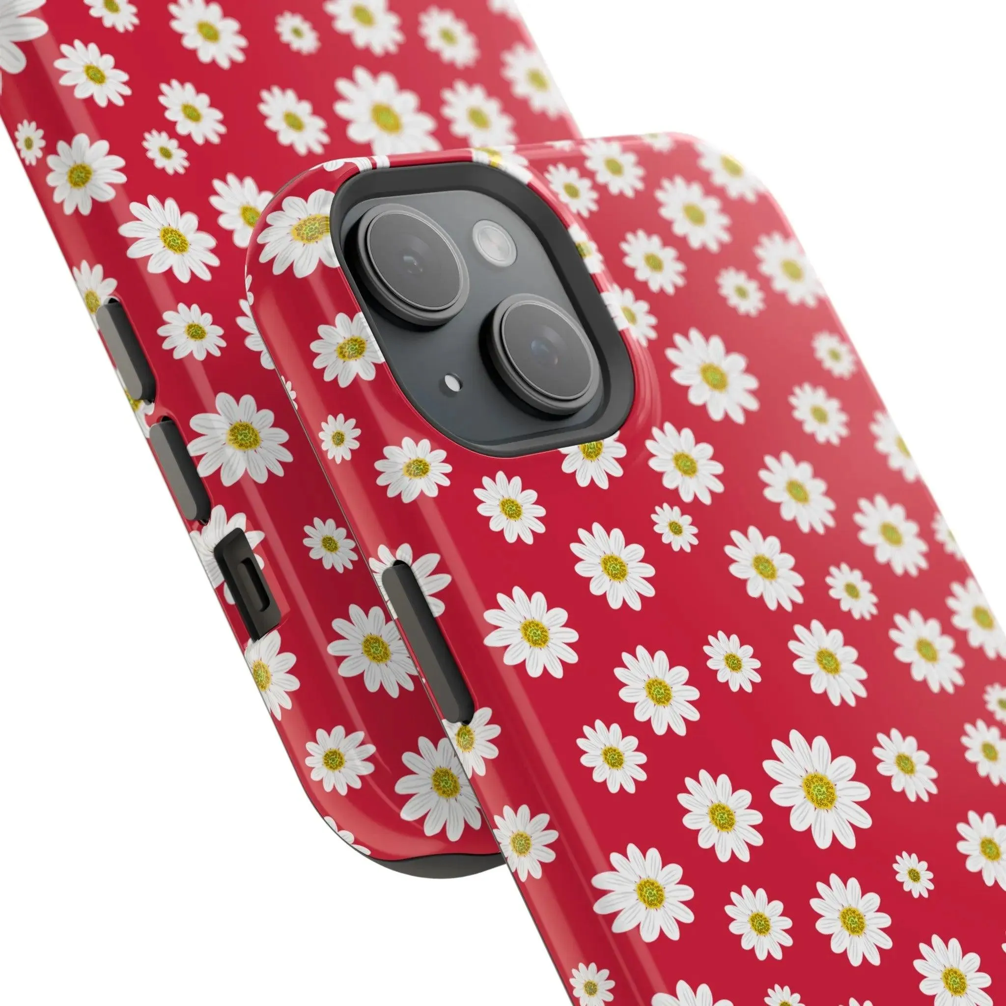 Delightful Daisies | Red Flower Case