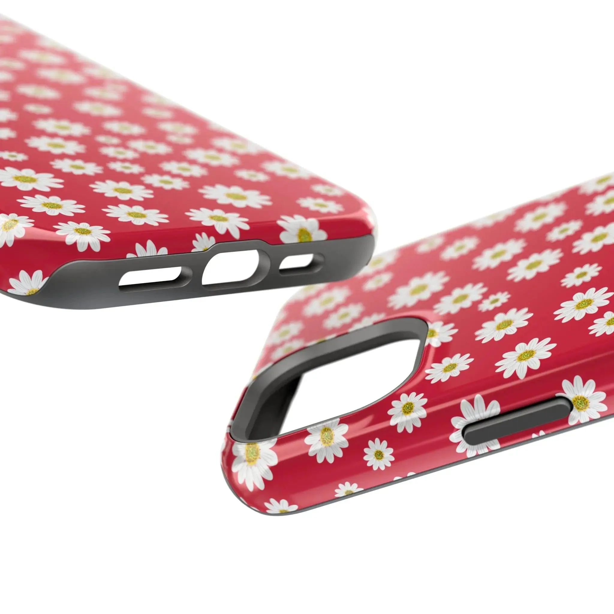 Delightful Daisies | Red Flower Case