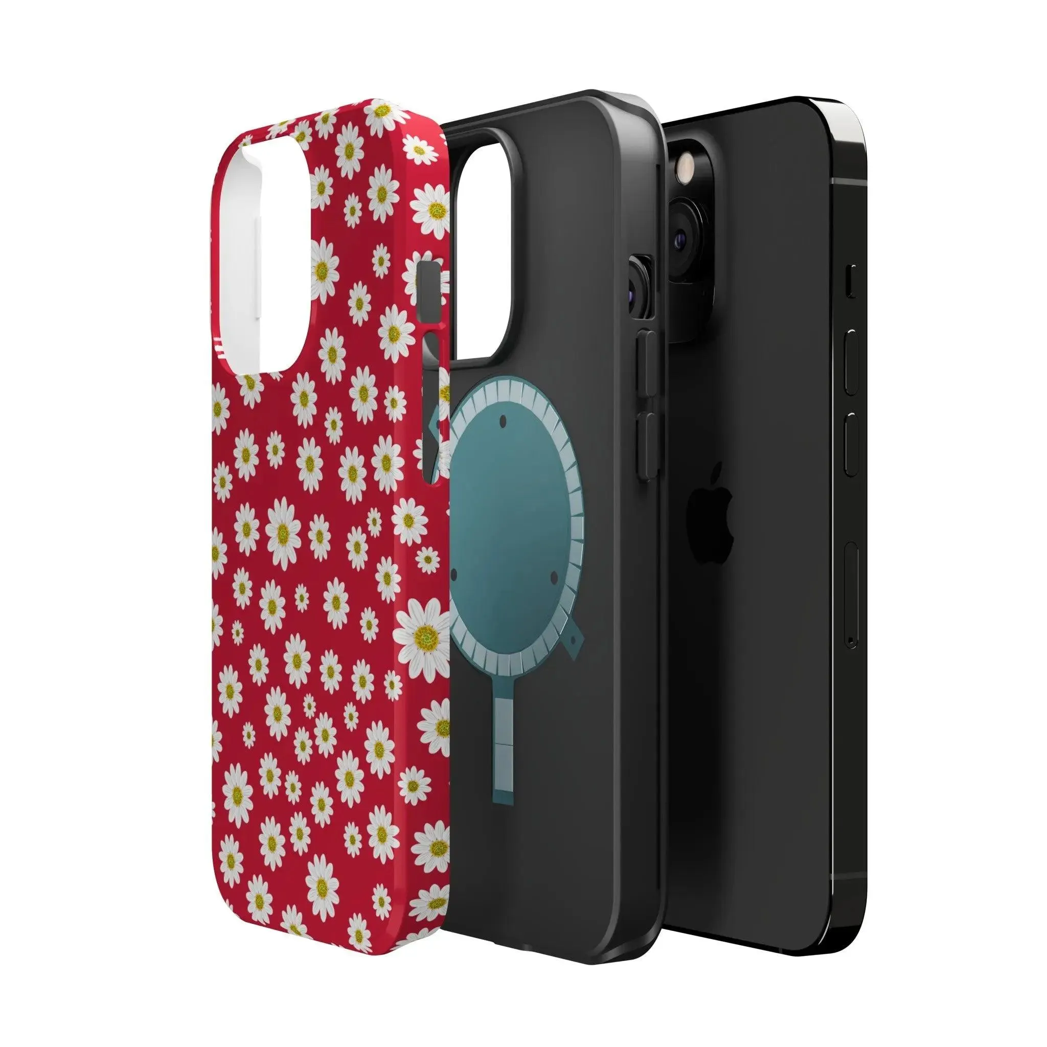 Delightful Daisies | Red Flower Case