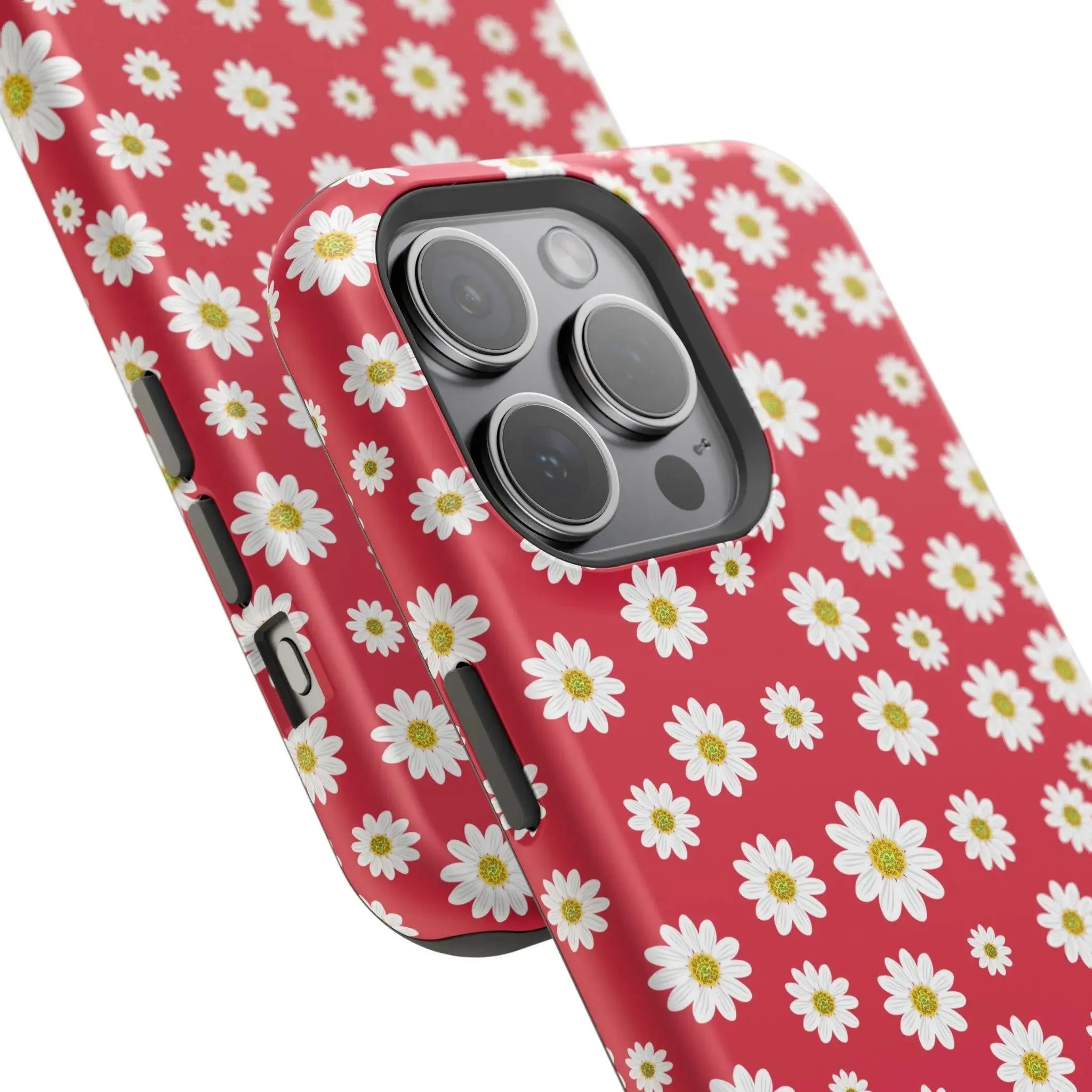 Delightful Daisies | Red Flower Case