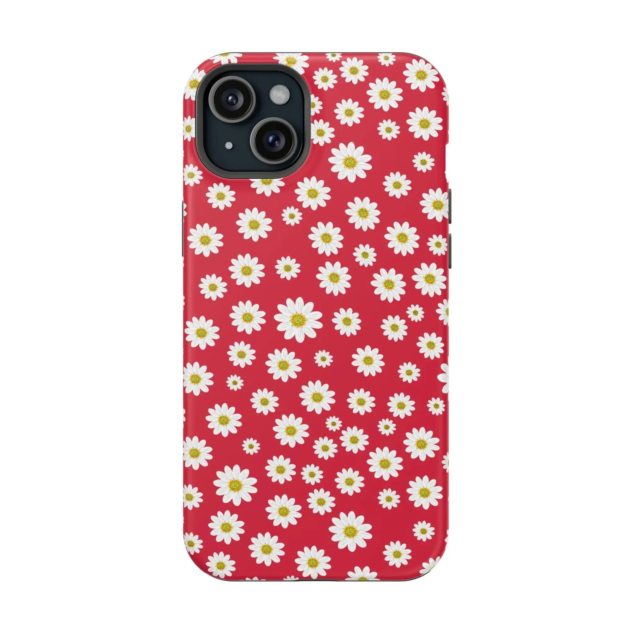 Delightful Daisies | Red Flower Case