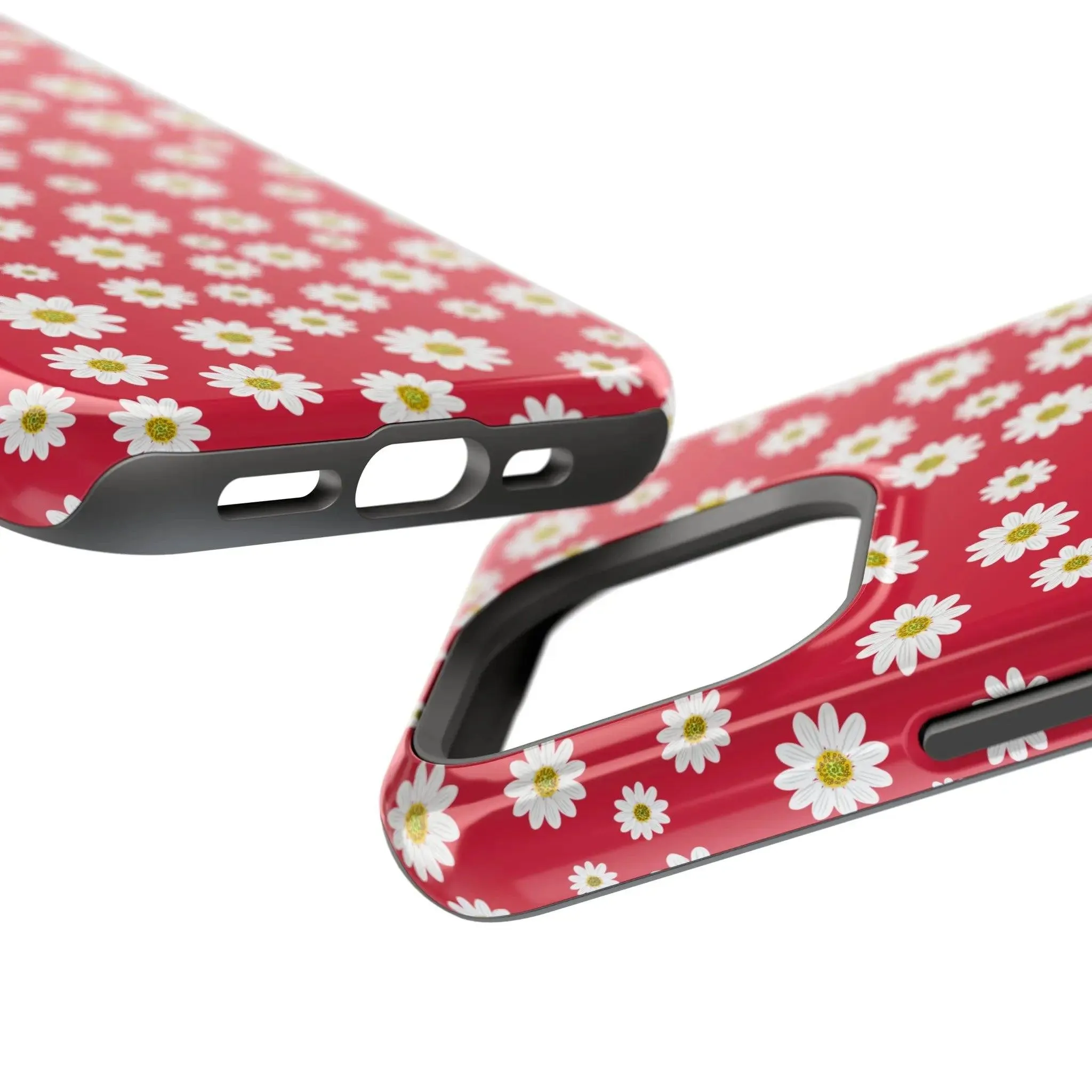 Delightful Daisies | Red Flower Case