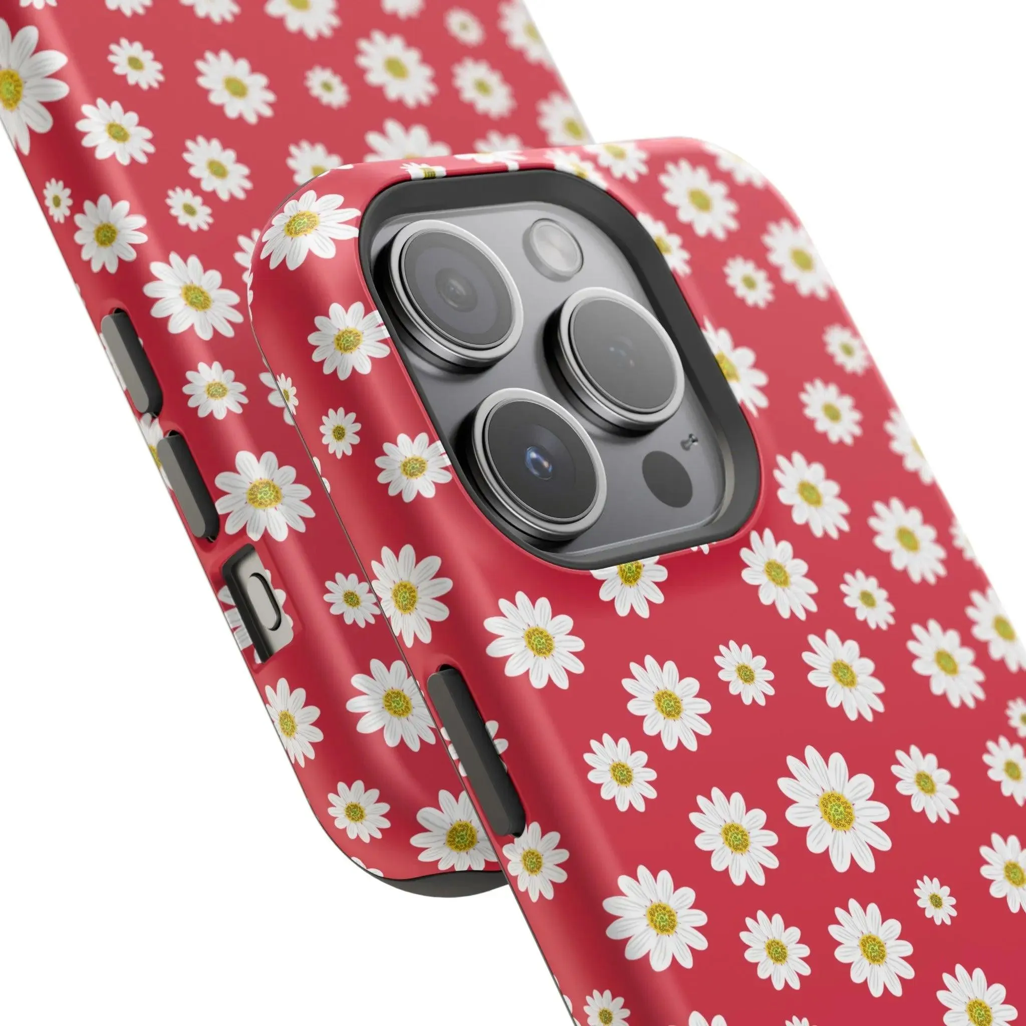 Delightful Daisies | Red Flower Case