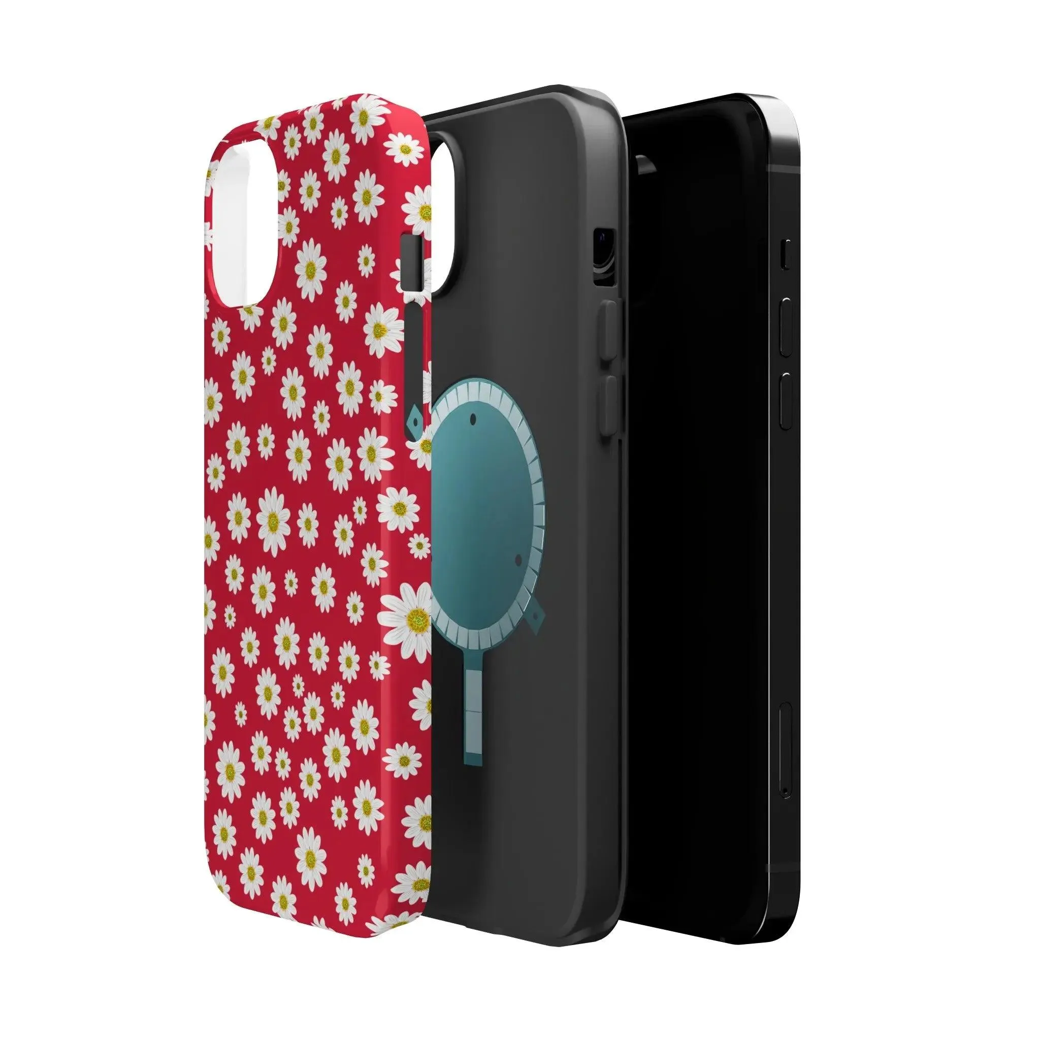 Delightful Daisies | Red Flower Case