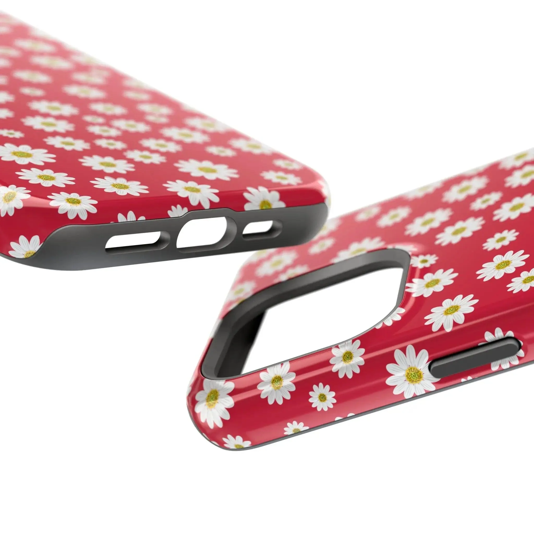 Delightful Daisies | Red Flower Case