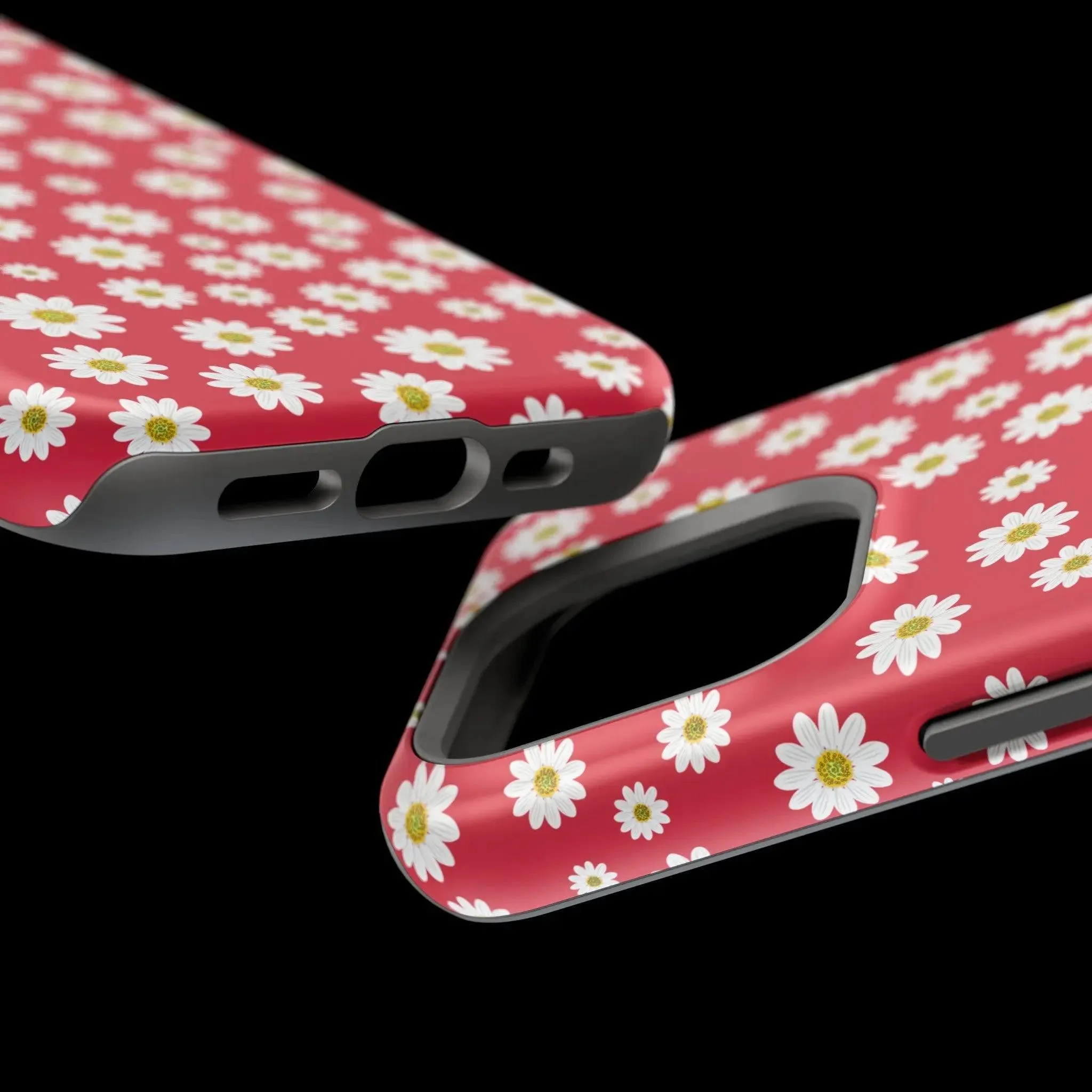 Delightful Daisies | Red Flower Case