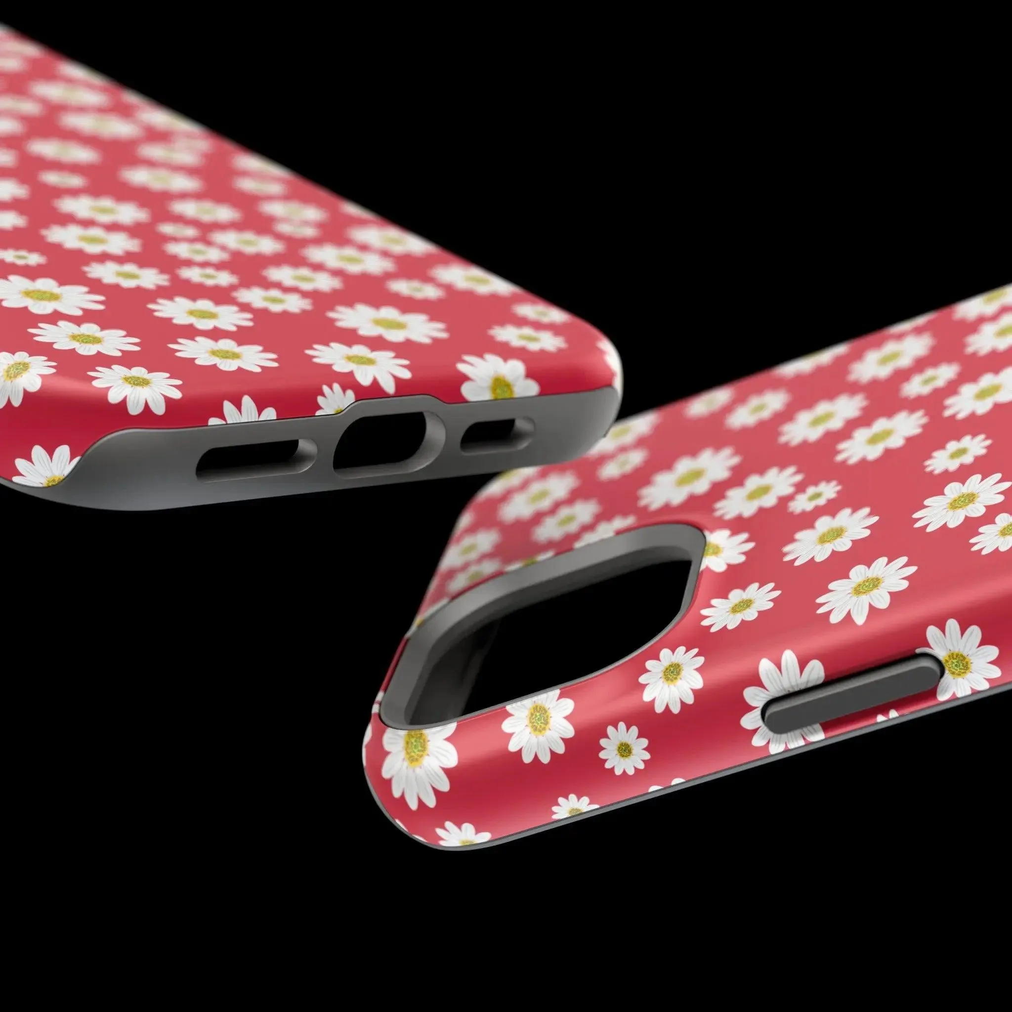 Delightful Daisies | Red Flower Case