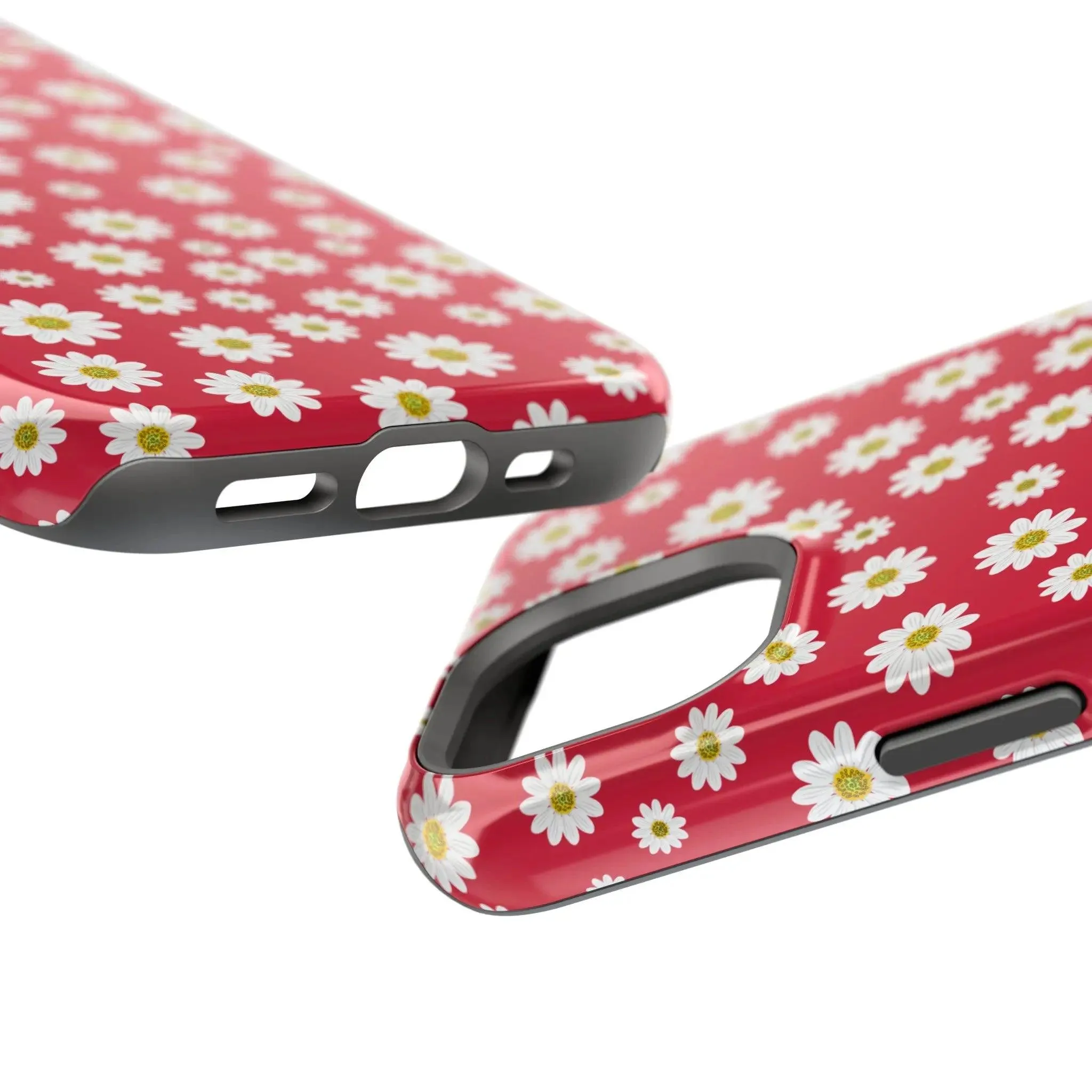 Delightful Daisies | Red Flower Case